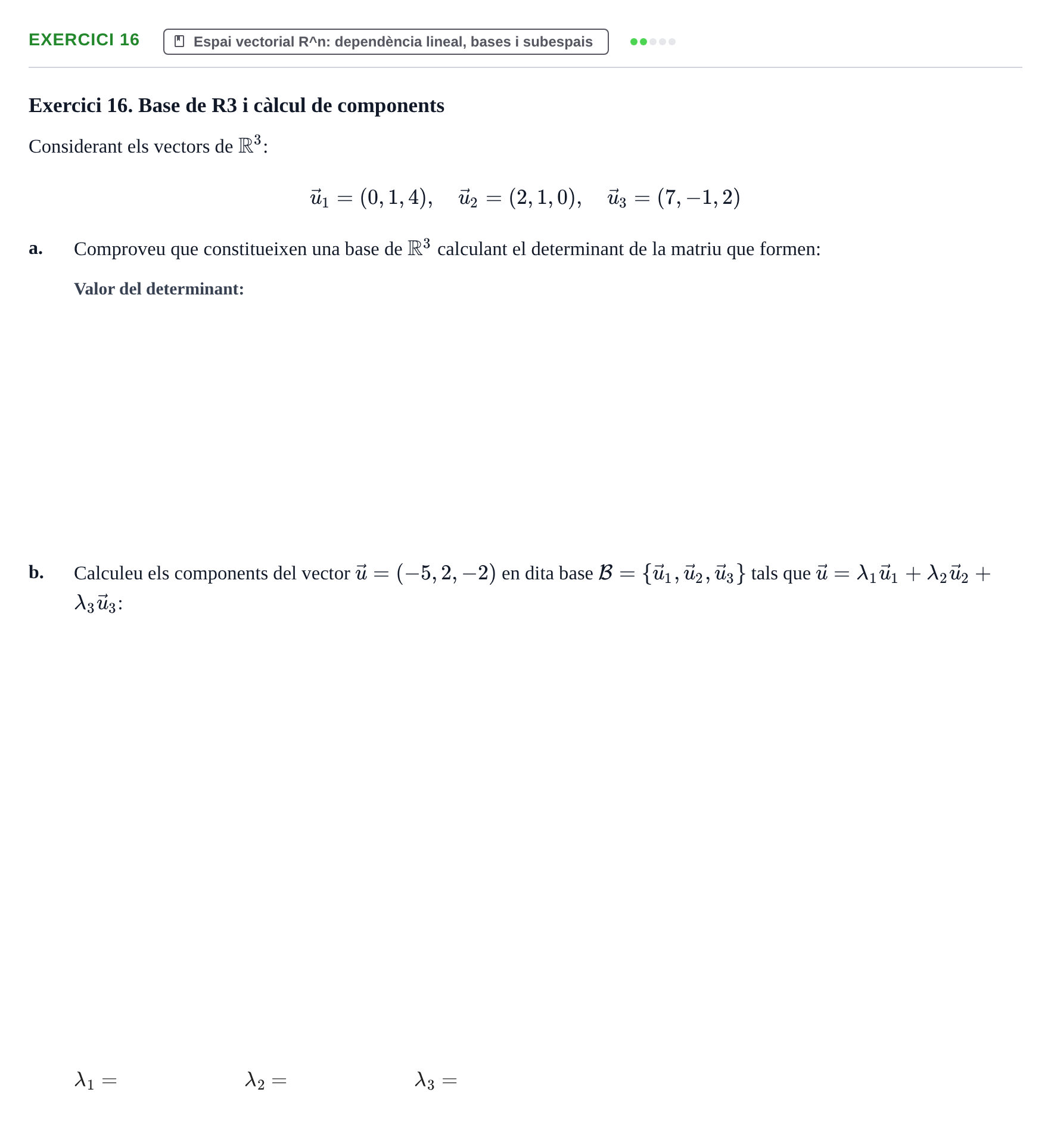 Enunciado: Exercici 16