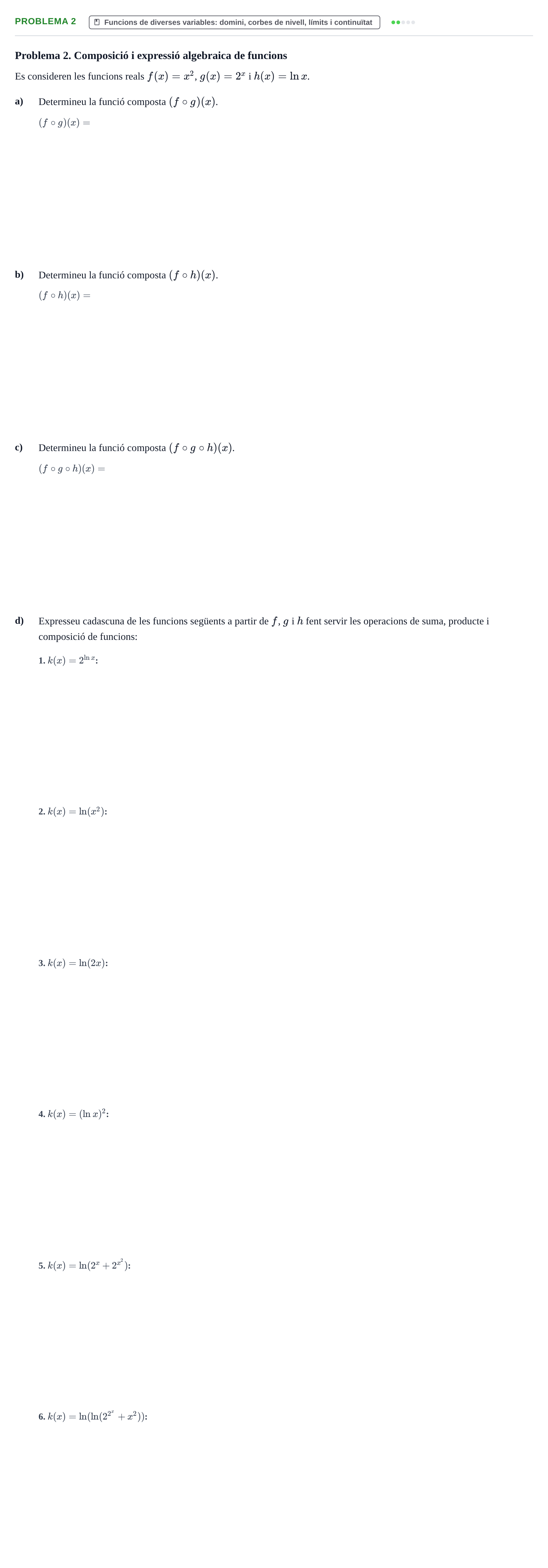 Enunciado: Problema 2