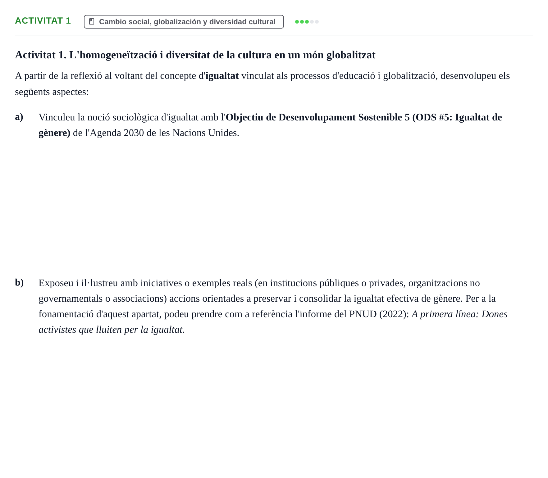 Enunciado: Activitat 1