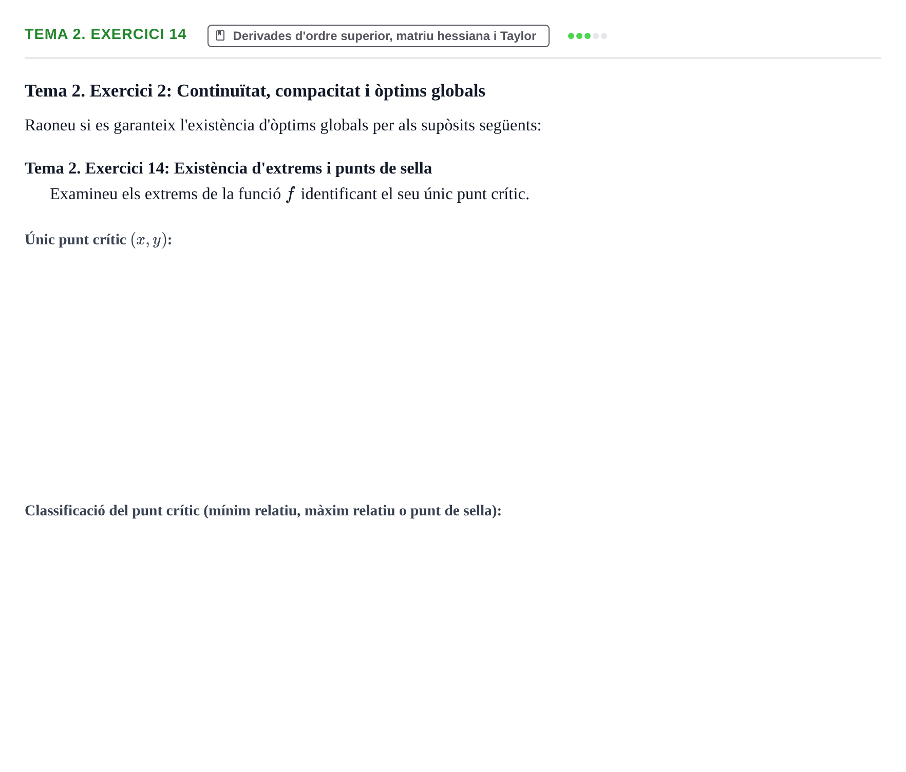 Enunciado: Tema 2. Exercici 14