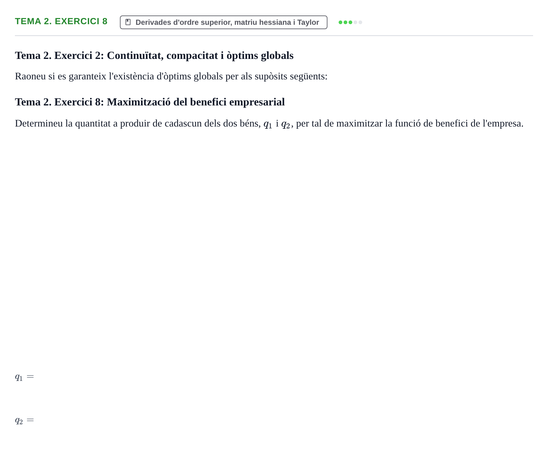Enunciado: Tema 2. Exercici 8