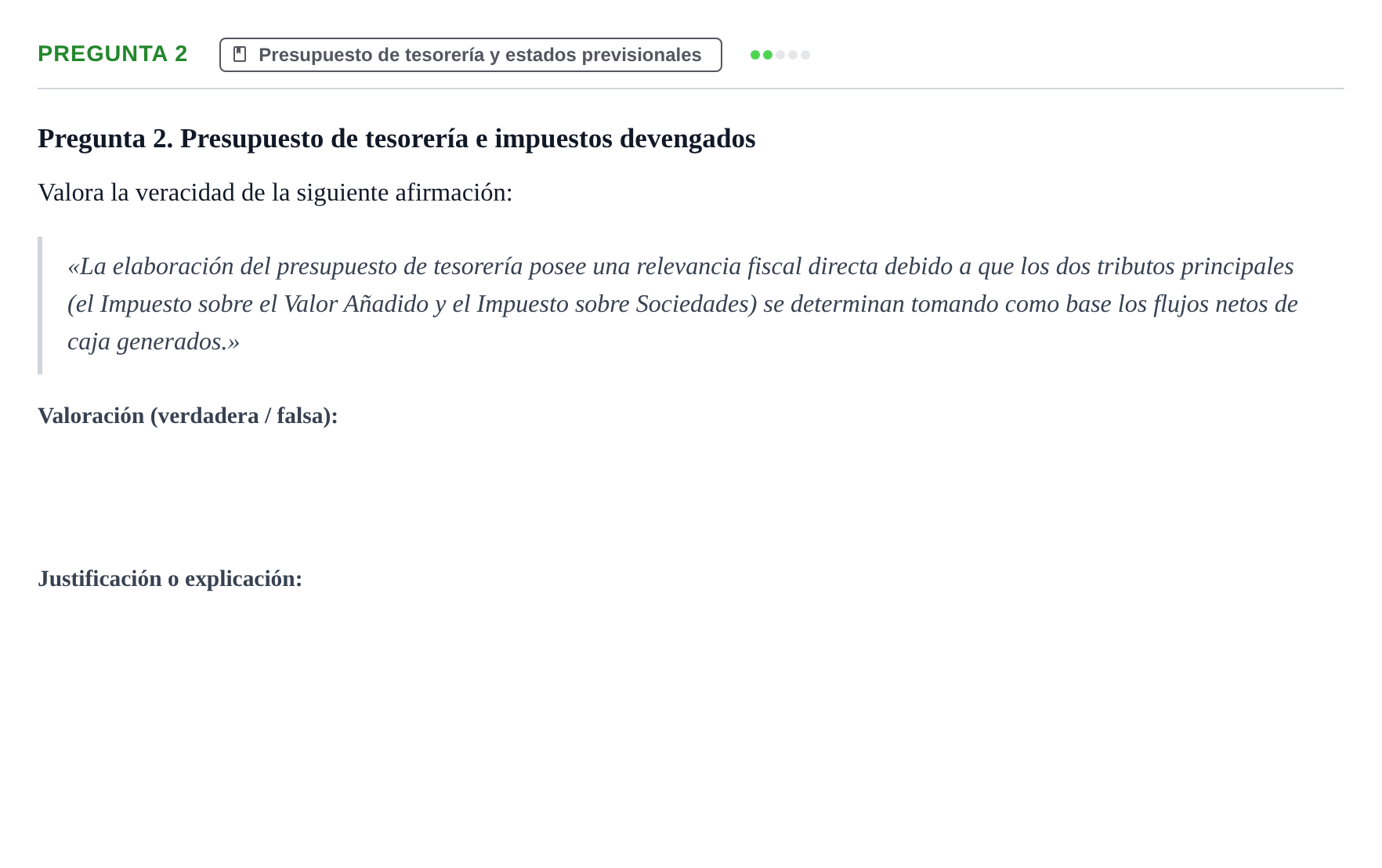 Enunciado: Pregunta 2