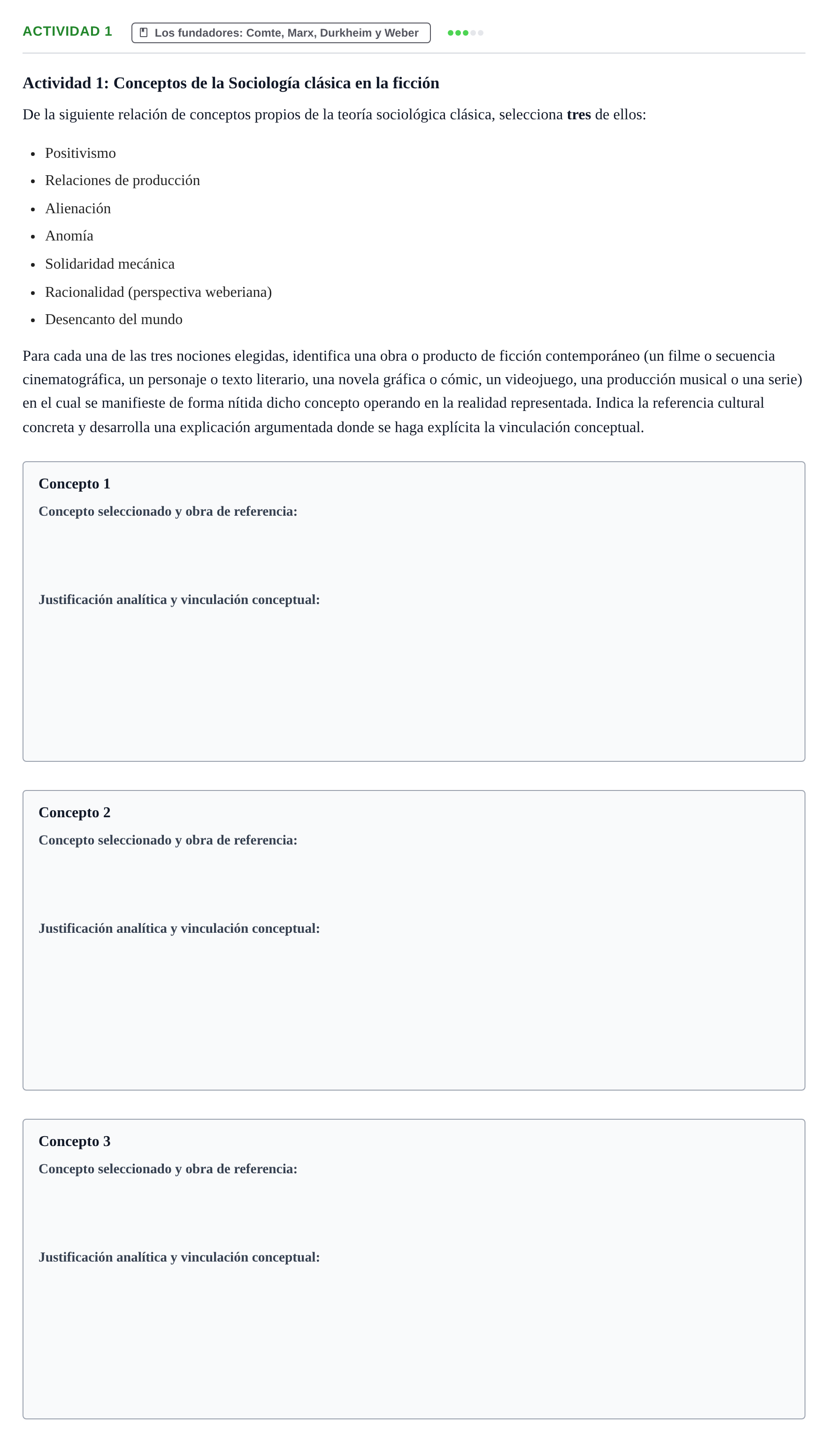 Enunciado: Actividad 1