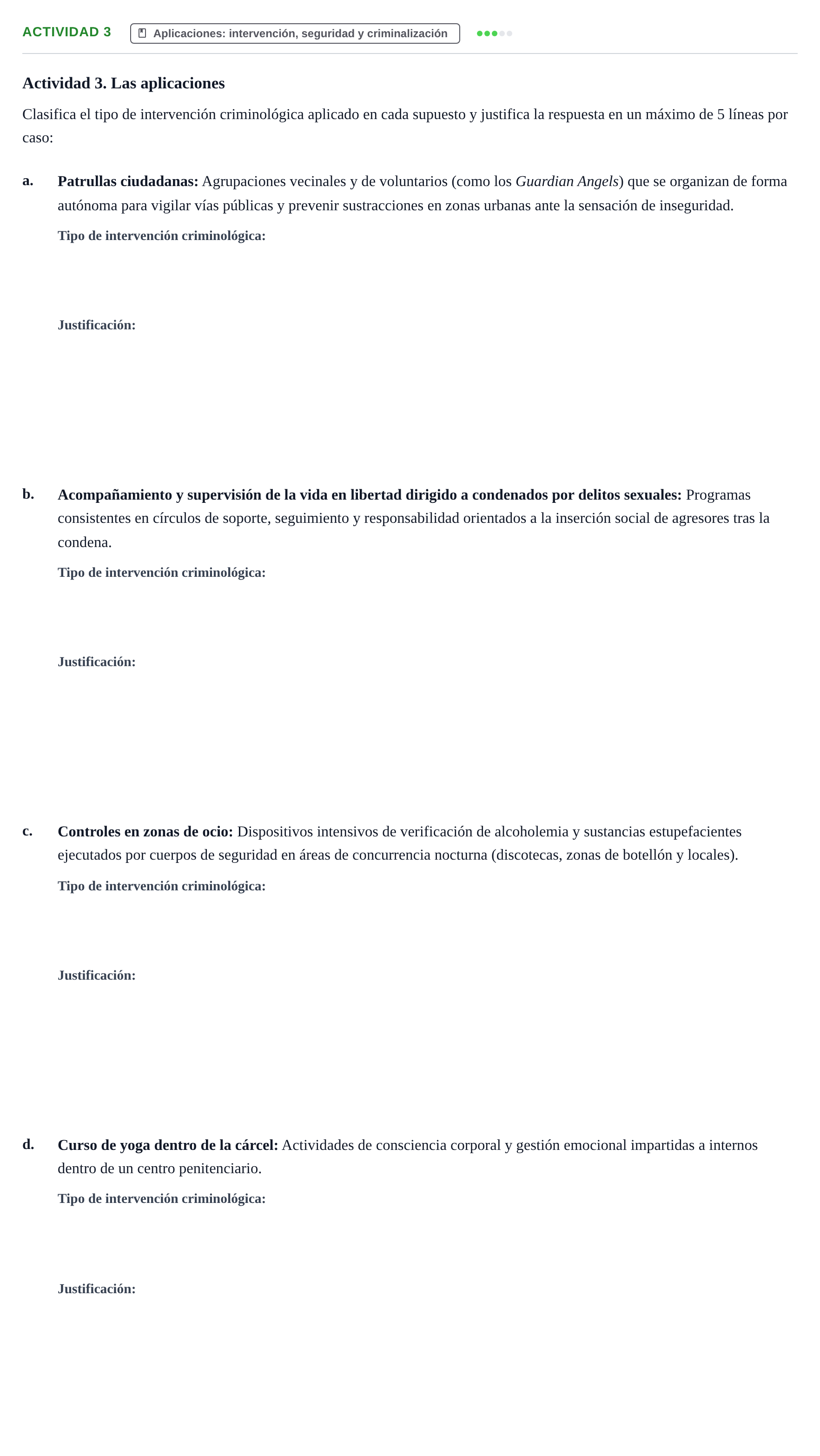 Enunciado: Actividad 3