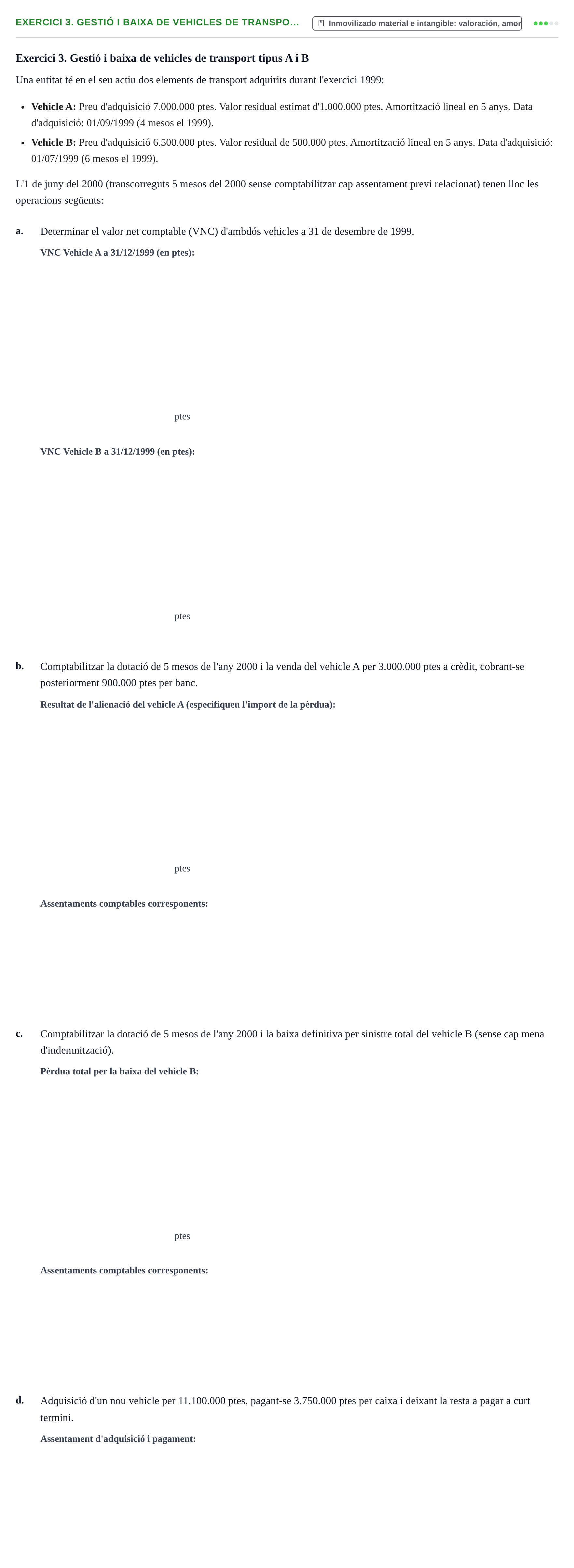 Enunciado: Exercici 3. Gestió i baixa de vehicles de transpo…