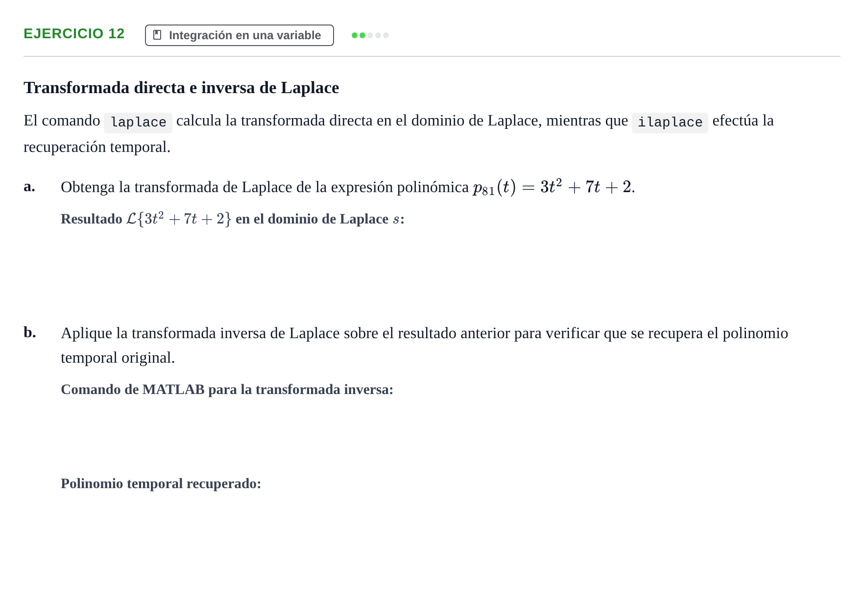 Enunciado: 12