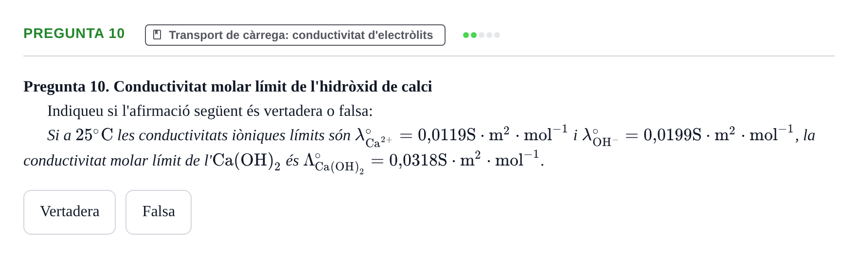 Enunciado: Pregunta 10