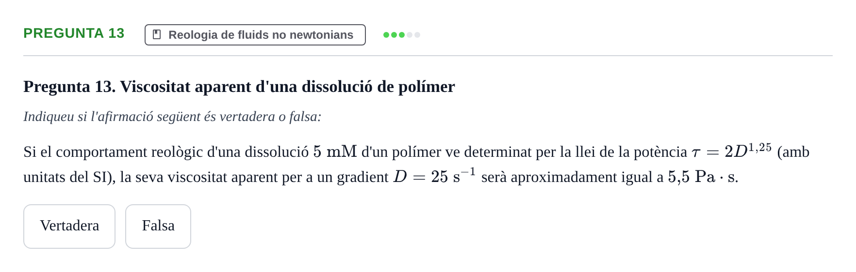 Enunciado: Pregunta 13