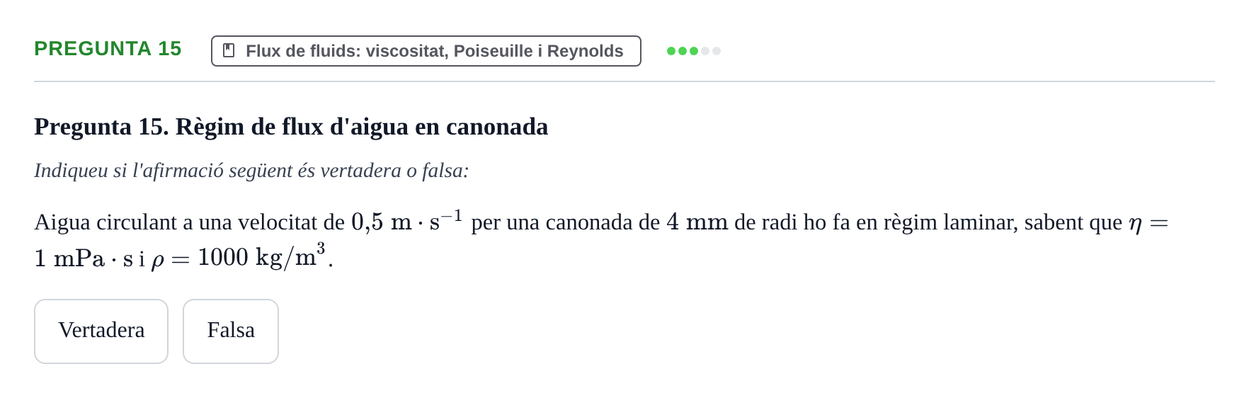 Enunciado: Pregunta 15