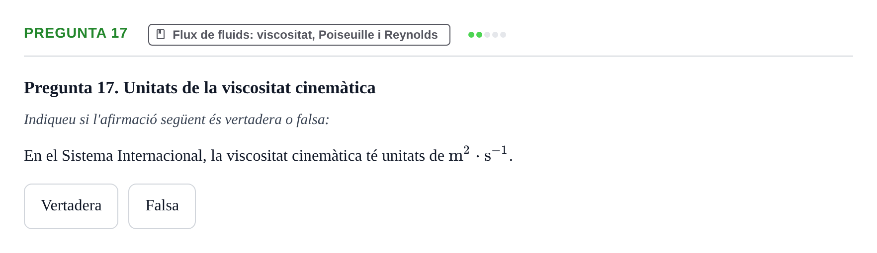 Enunciado: Pregunta 17