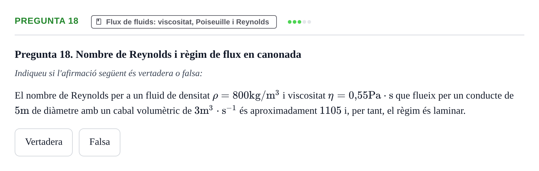 Enunciado: Pregunta 18