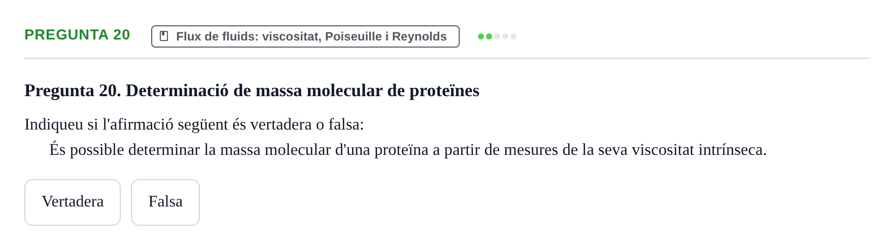 Enunciado: Pregunta 20