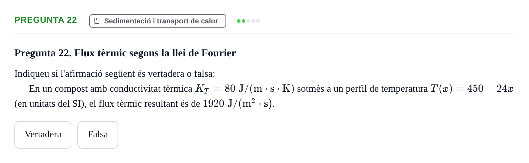 Enunciado: Pregunta 22