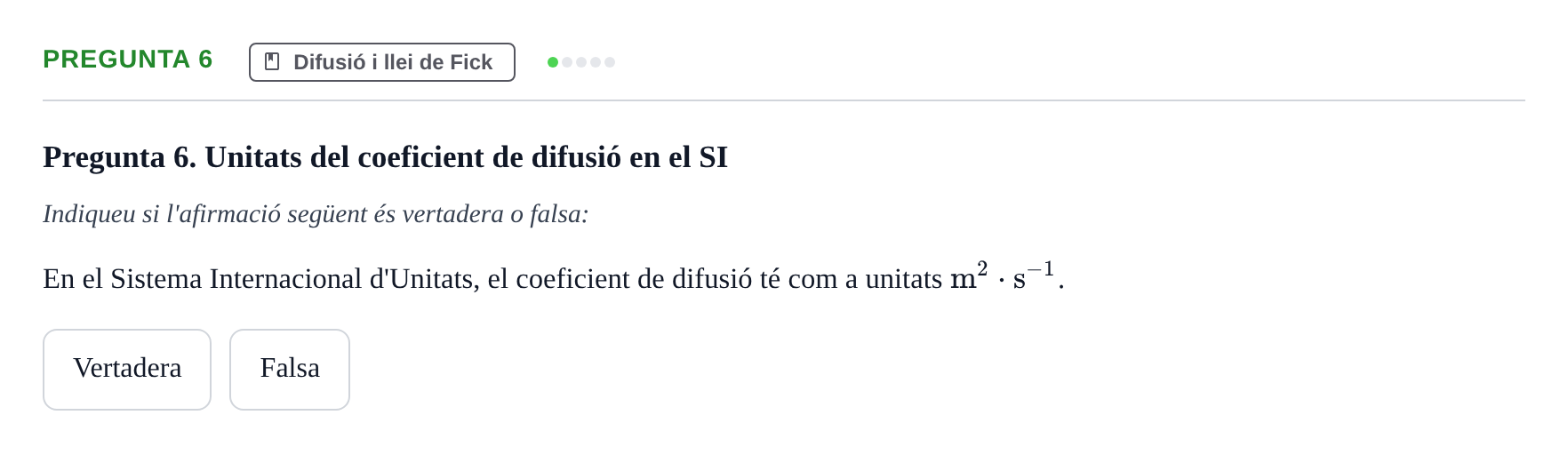 Enunciado: Pregunta 6
