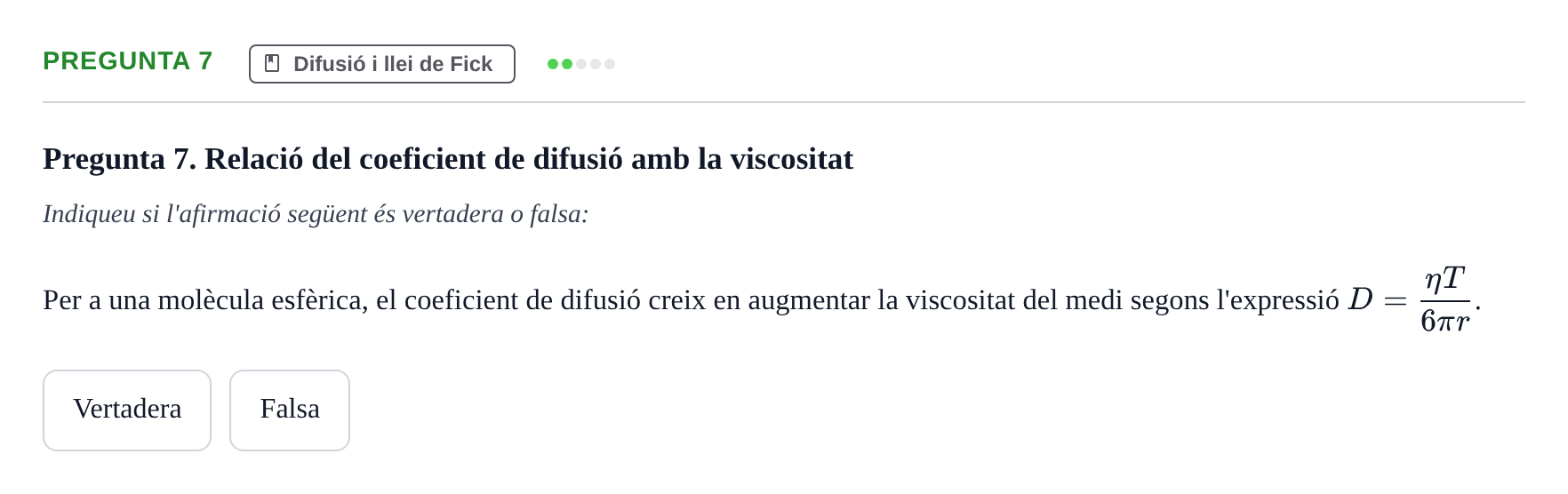Enunciado: Pregunta 7