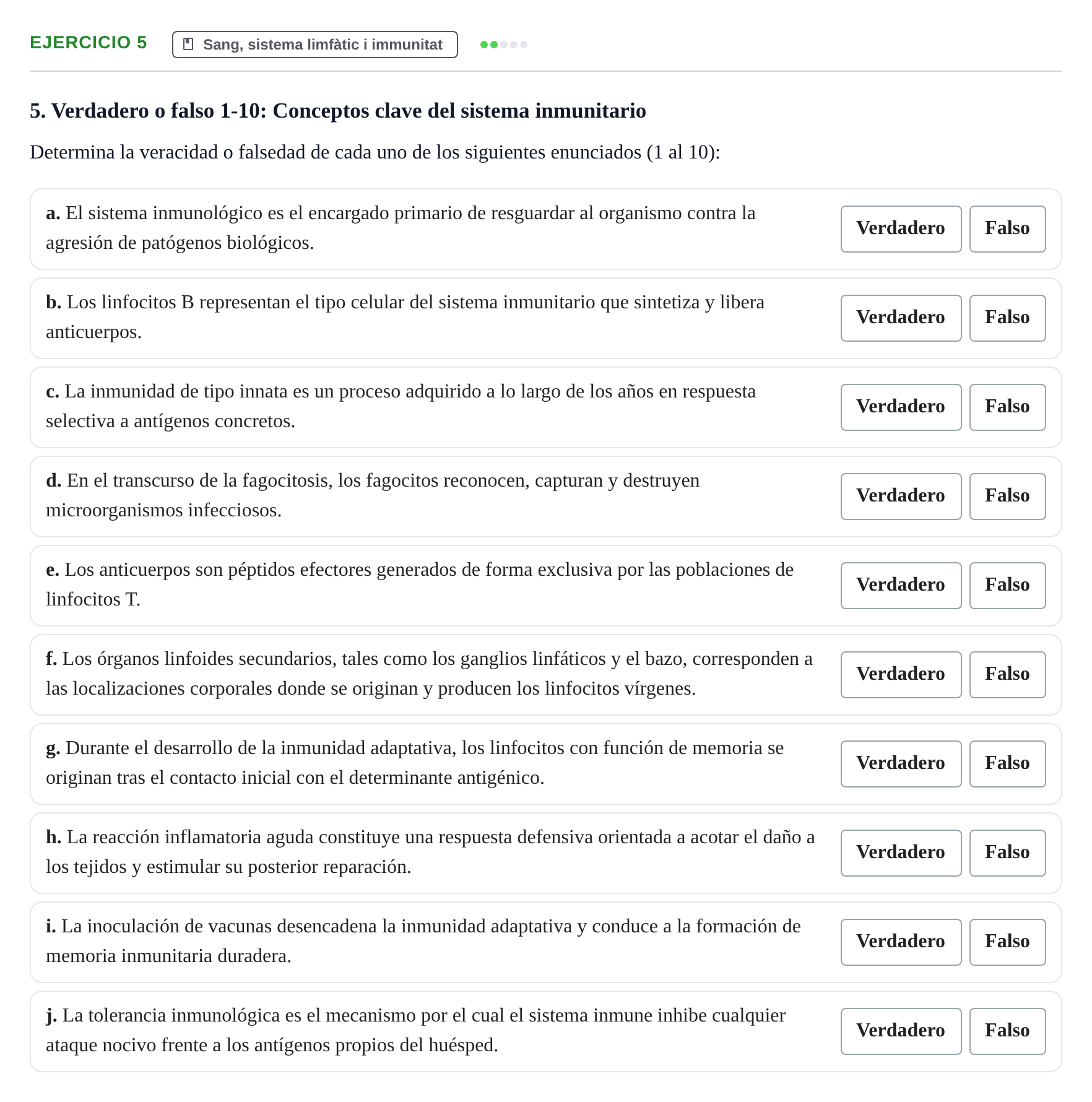 Enunciado: 5
