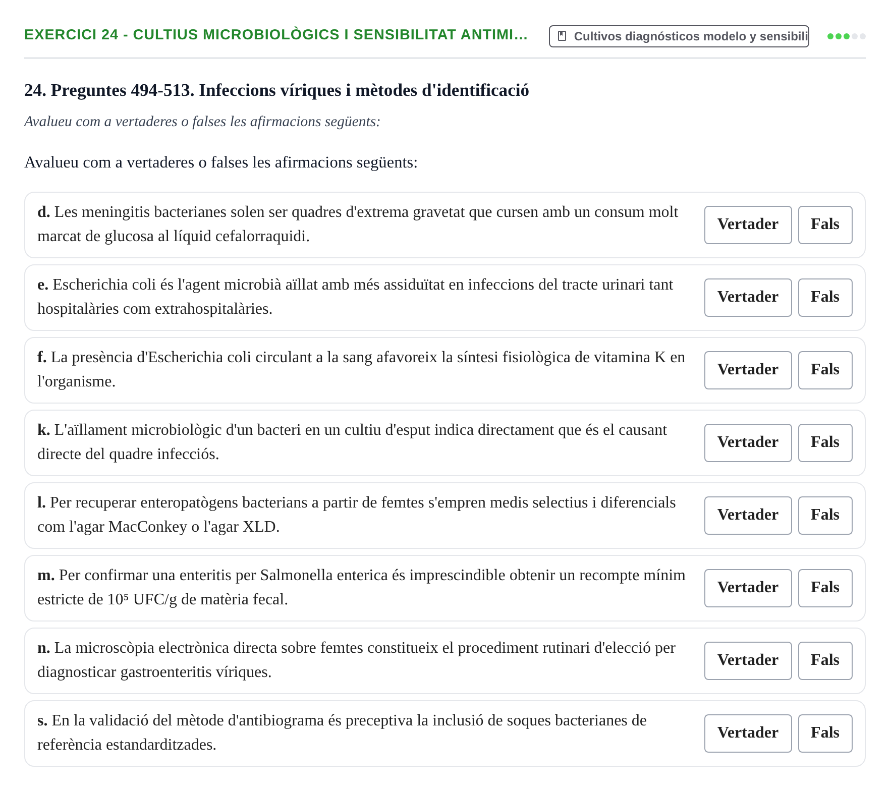 Enunciado: 24 - Cultius microbiològics i sensibilitat antimi…