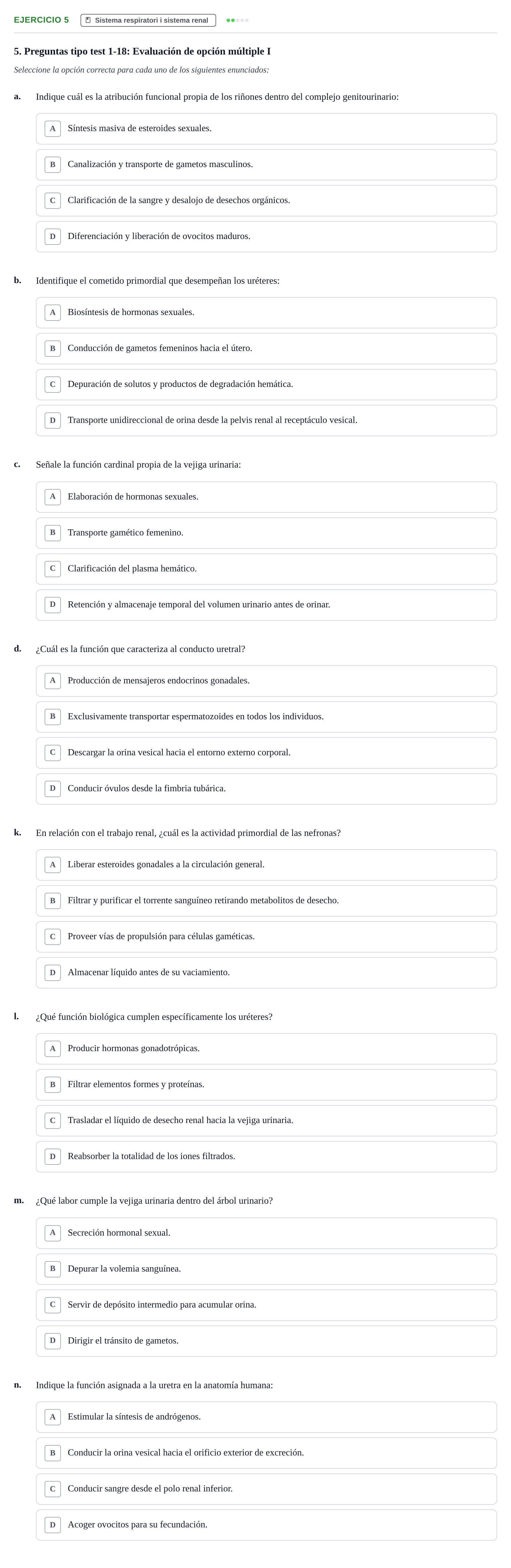 Enunciado: 5 - Sistema respiratori i sistema renal