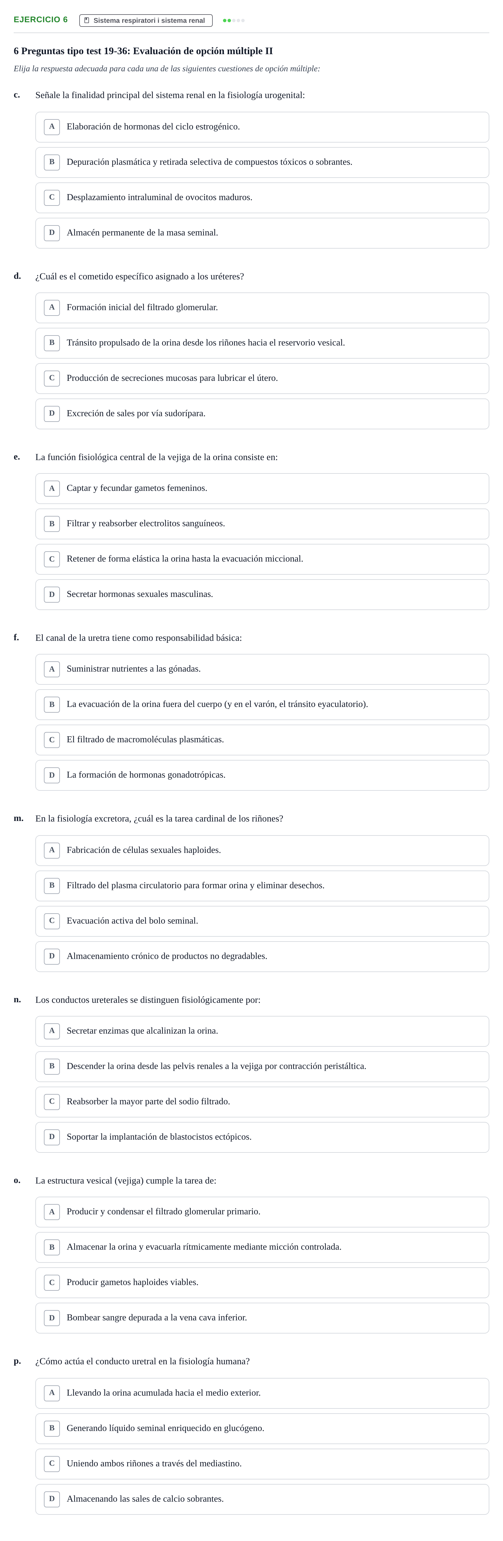 Enunciado: 6 - Sistema respiratori i sistema renal
