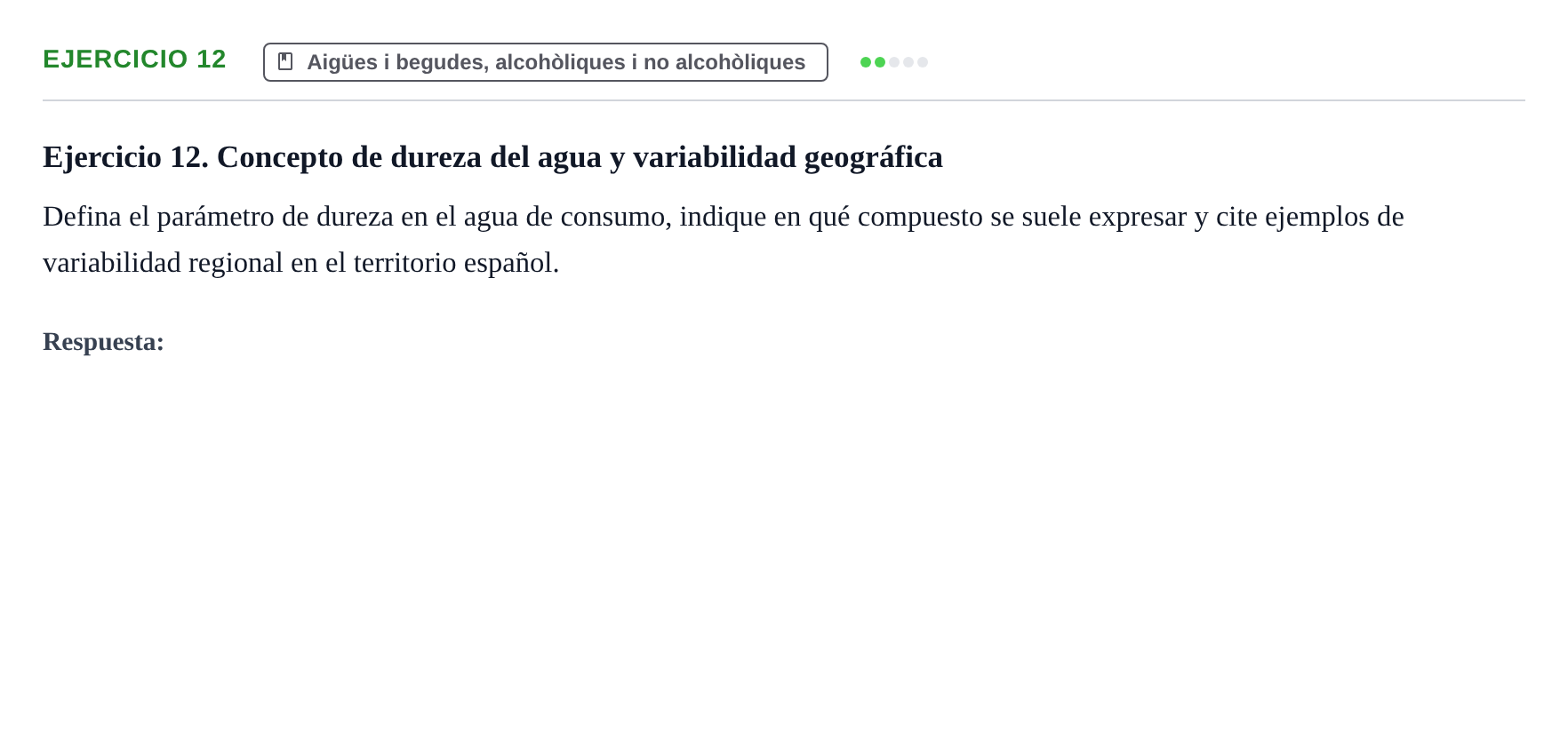 Enunciado: Ejercicio 12