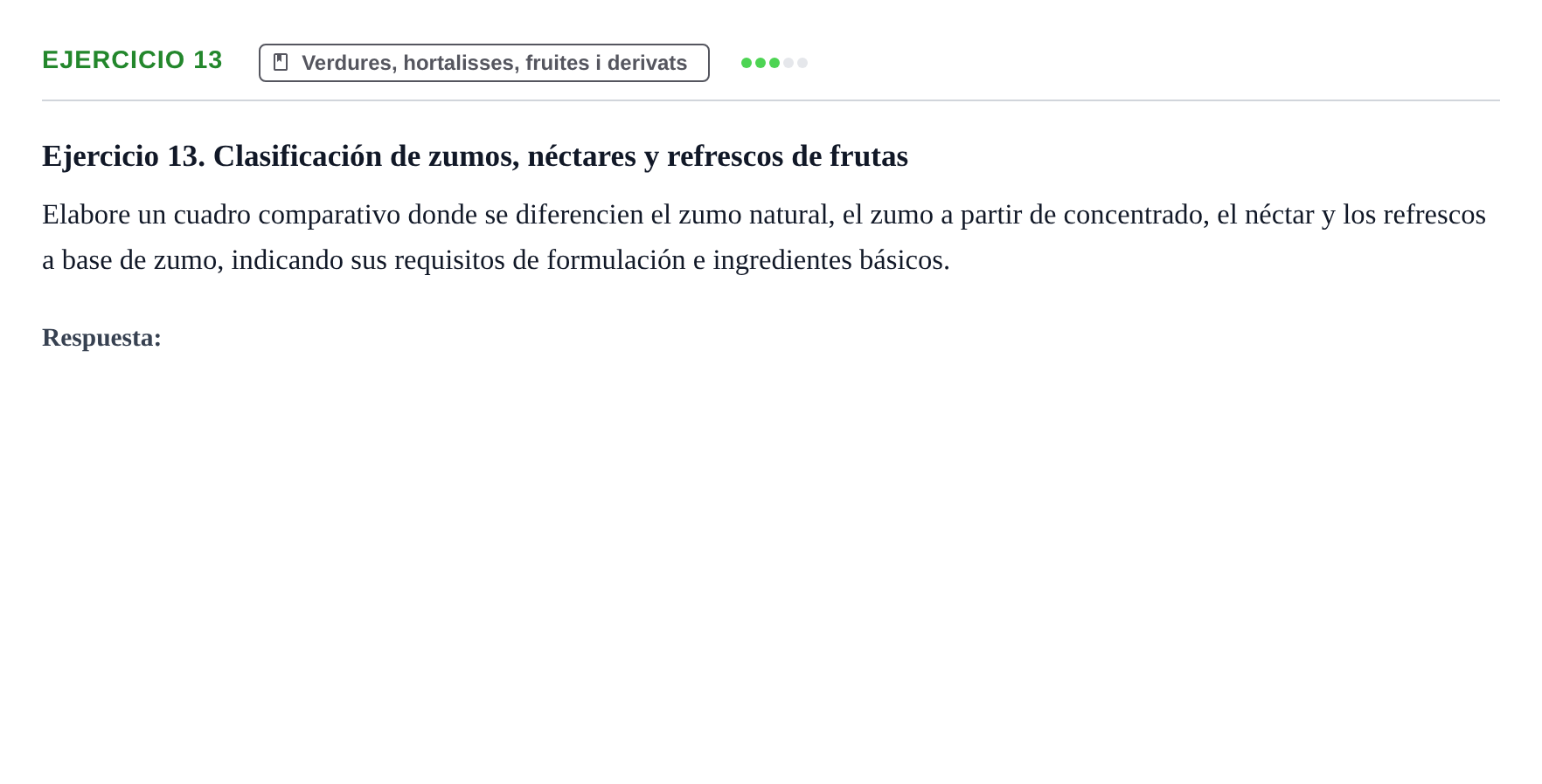 Enunciado: Ejercicio 13