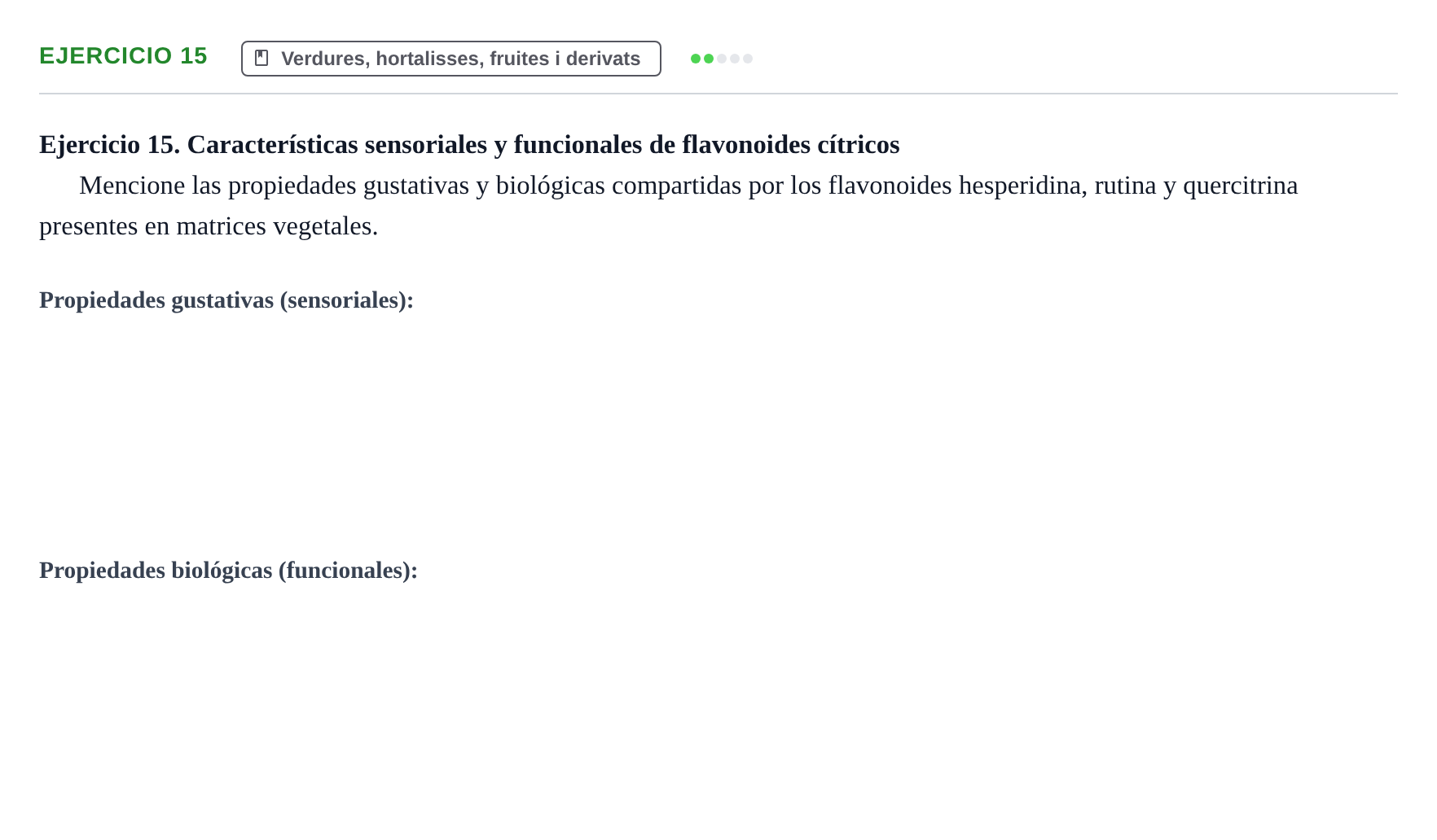 Enunciado: Ejercicio 15