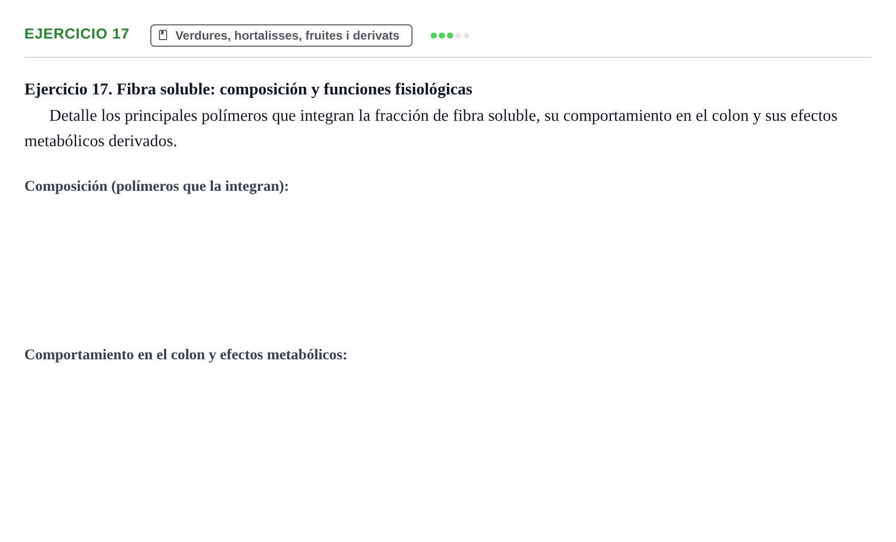 Enunciado: Ejercicio 17