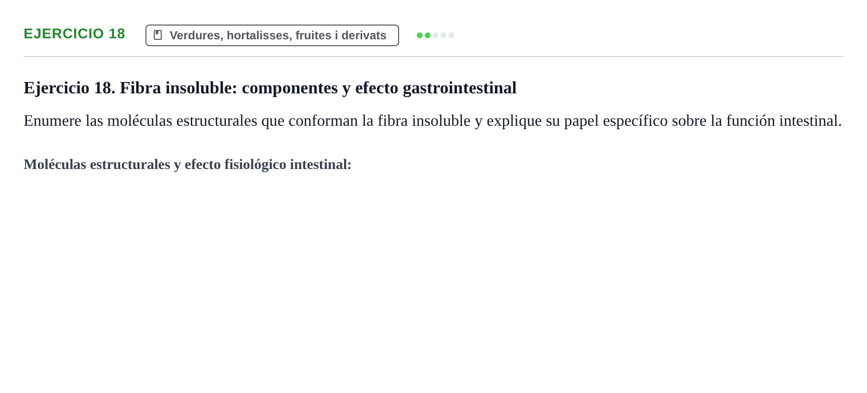 Enunciado: Ejercicio 18