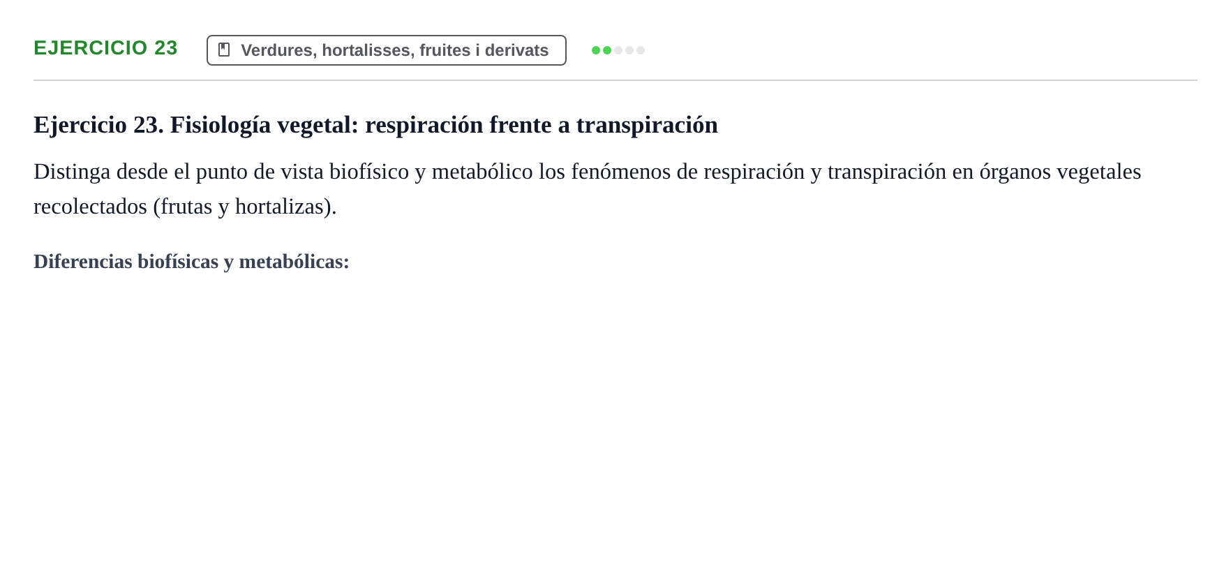Enunciado: Ejercicio 23