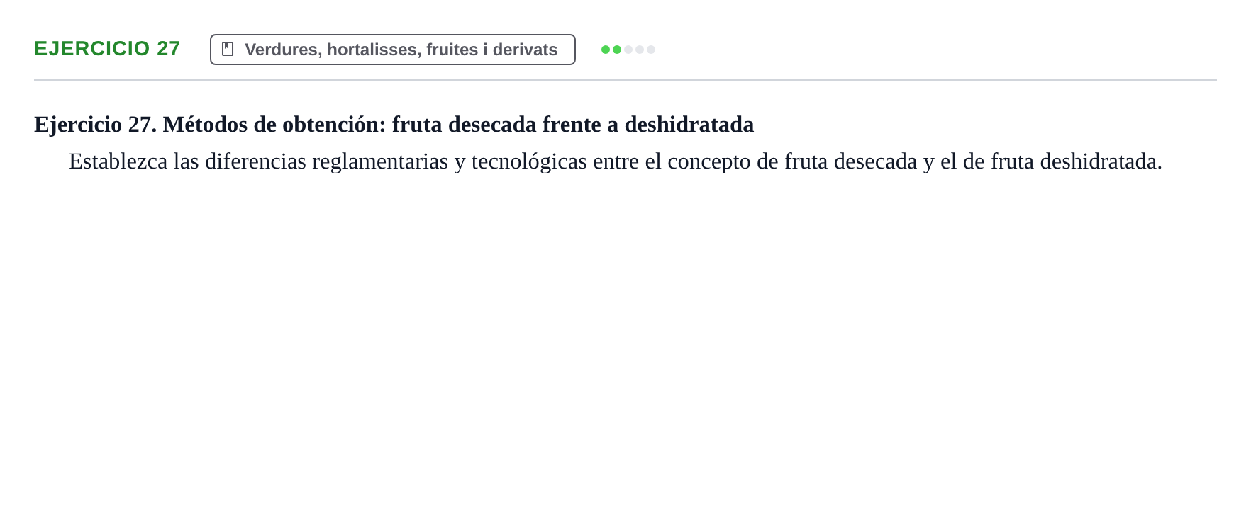 Enunciado: Ejercicio 27