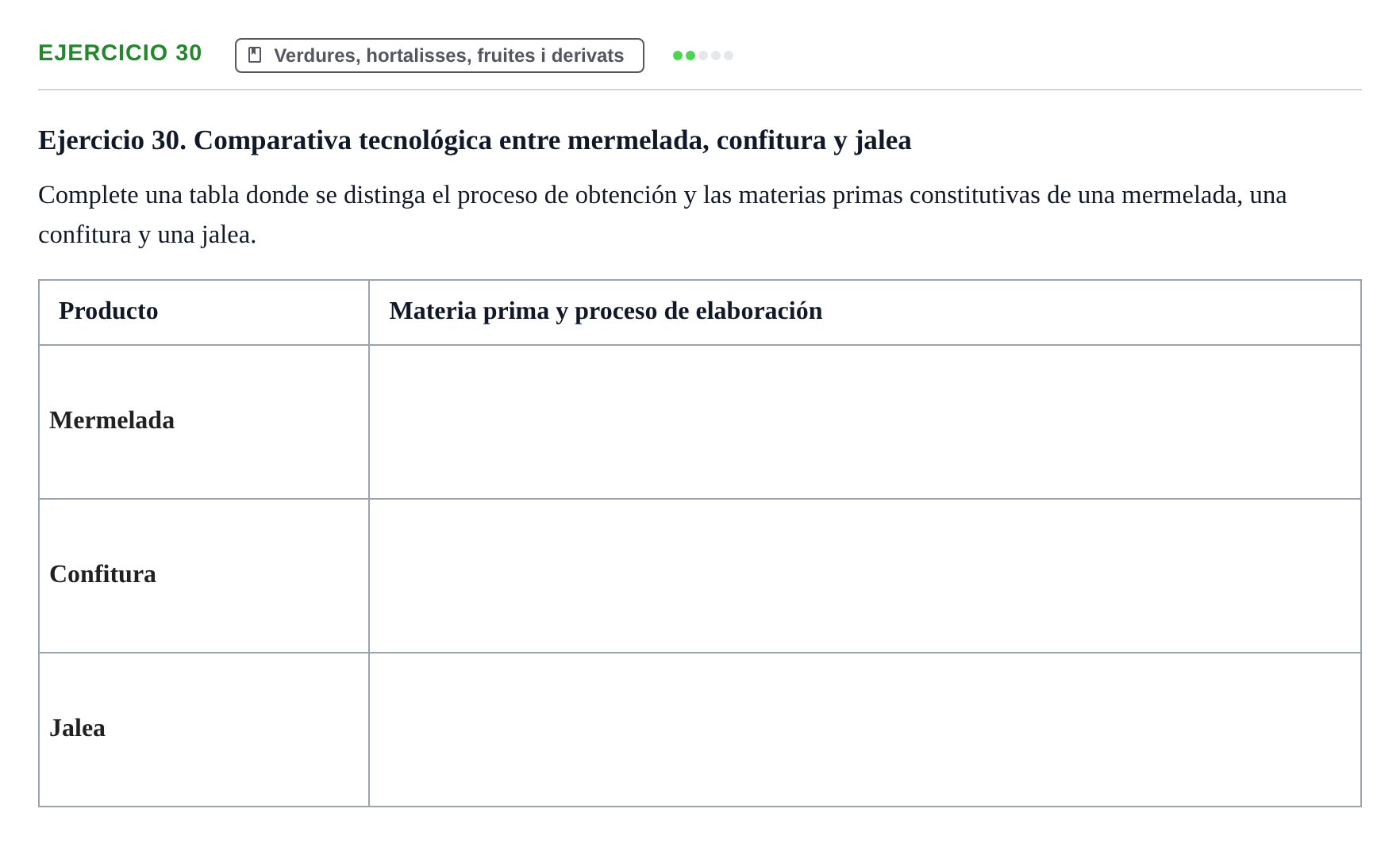 Enunciado: Ejercicio 30