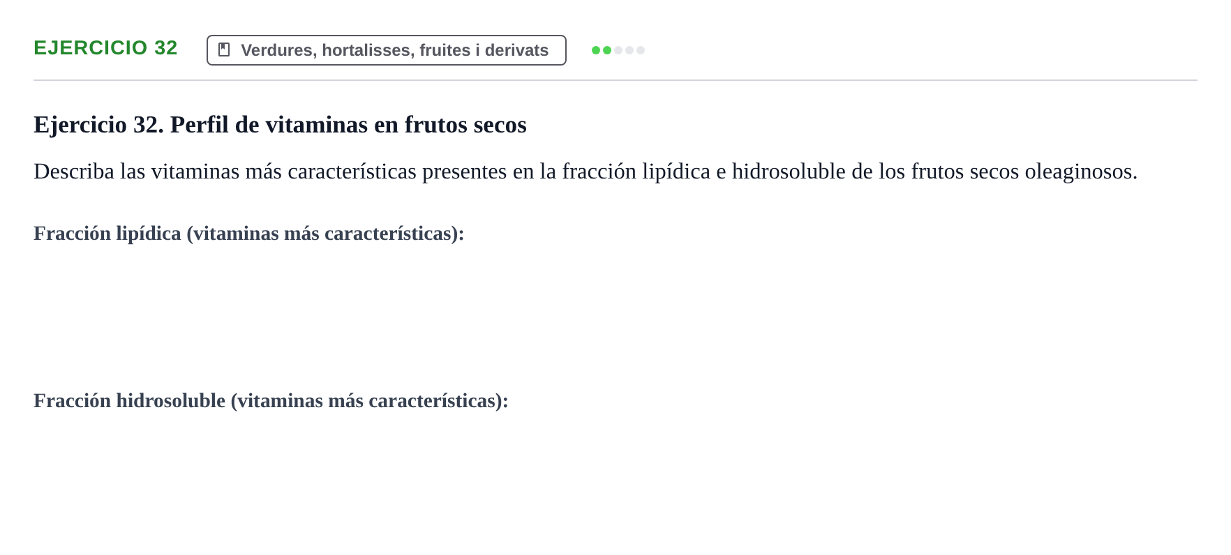 Enunciado: Ejercicio 32
