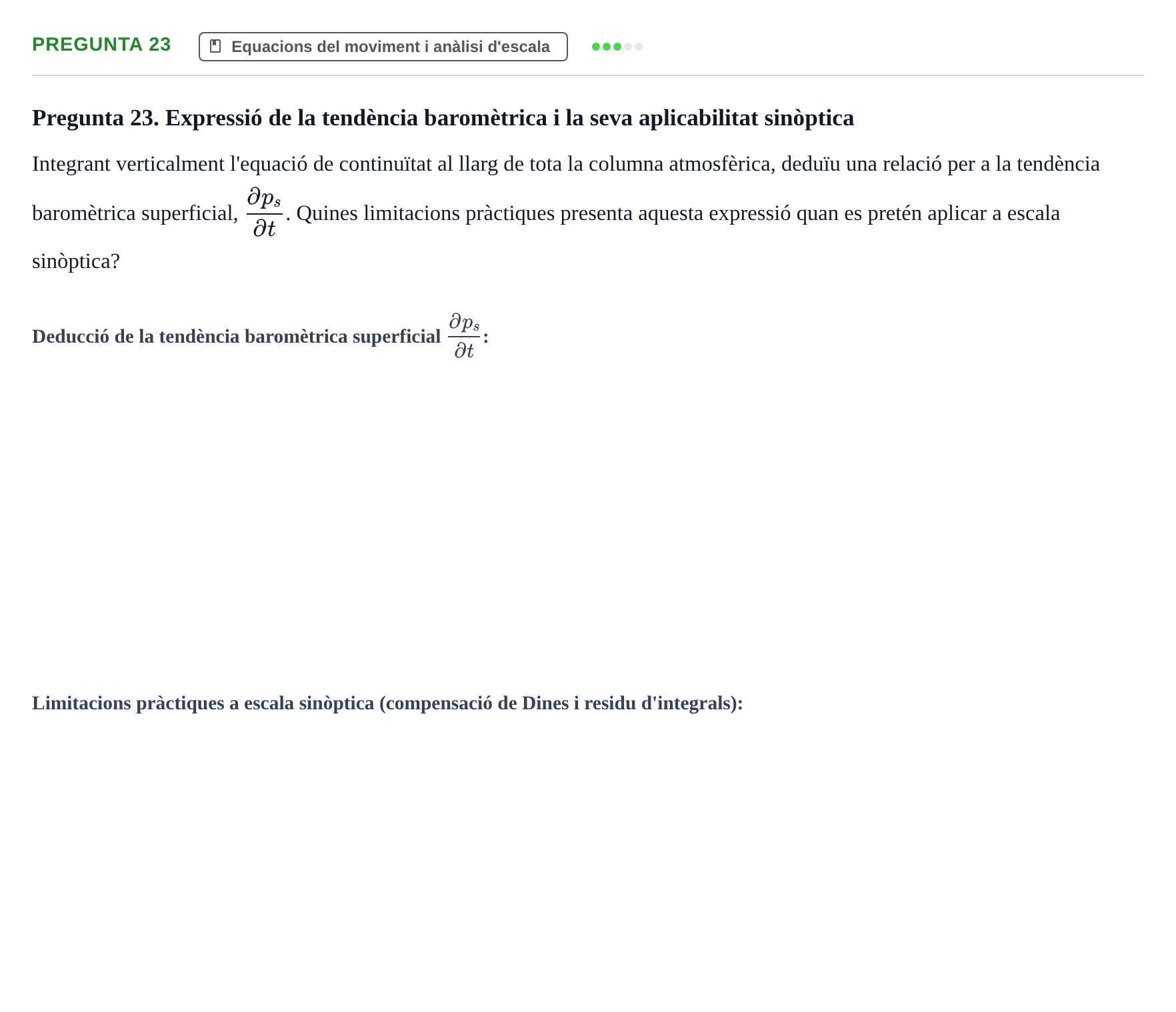 Enunciado: Pregunta 23