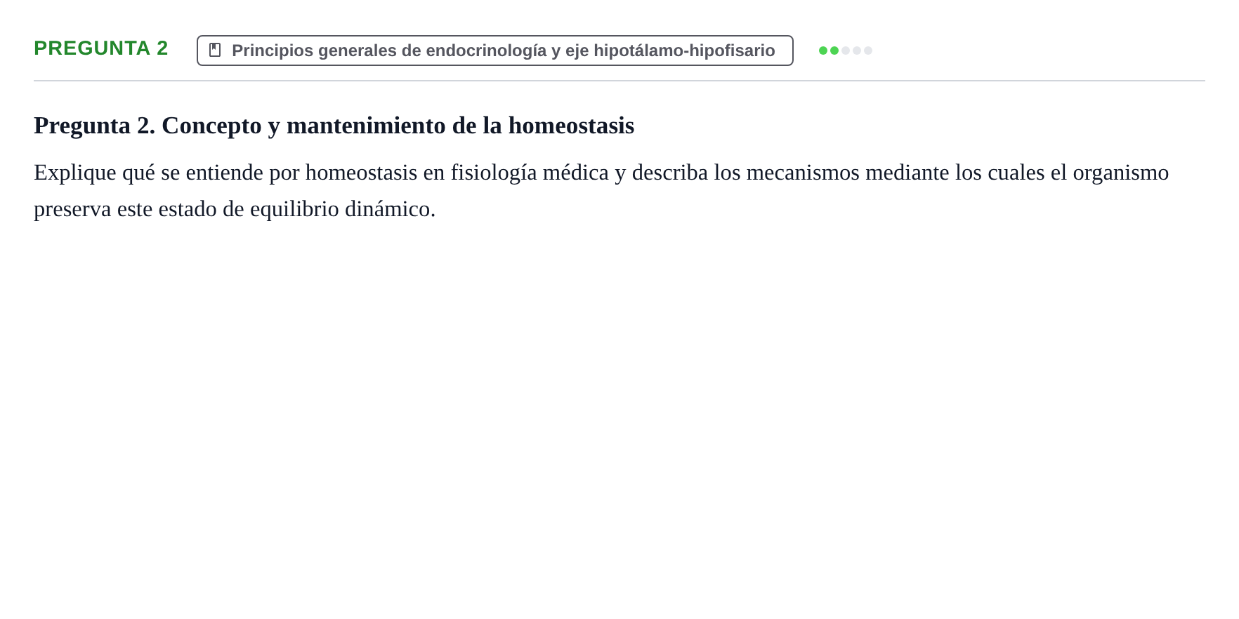 Enunciado: Pregunta 2