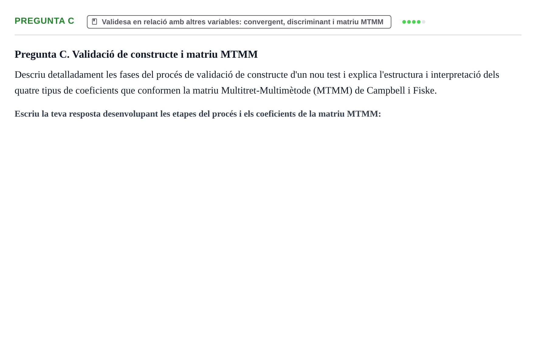 Enunciado: Pregunta C