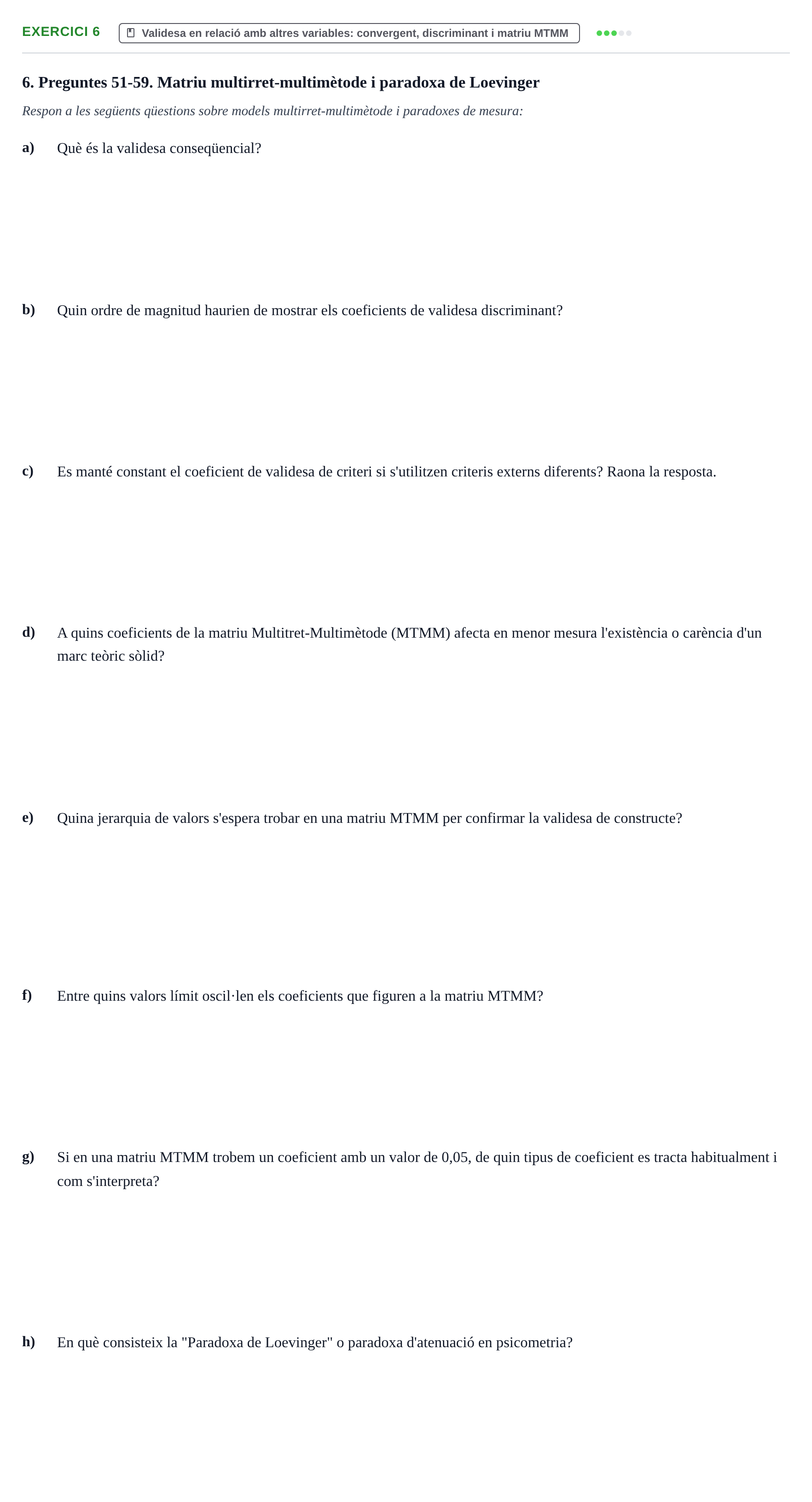 Enunciado: 6 - Validesa en relació amb altres variables: con…