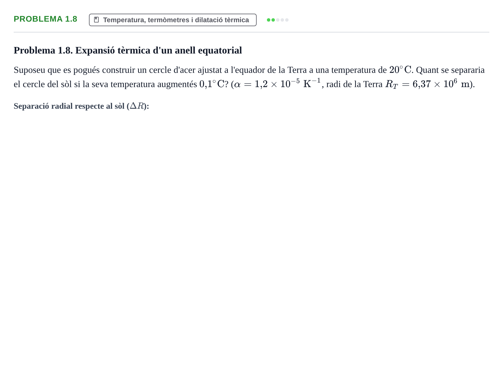 Enunciado: Problema 1.8