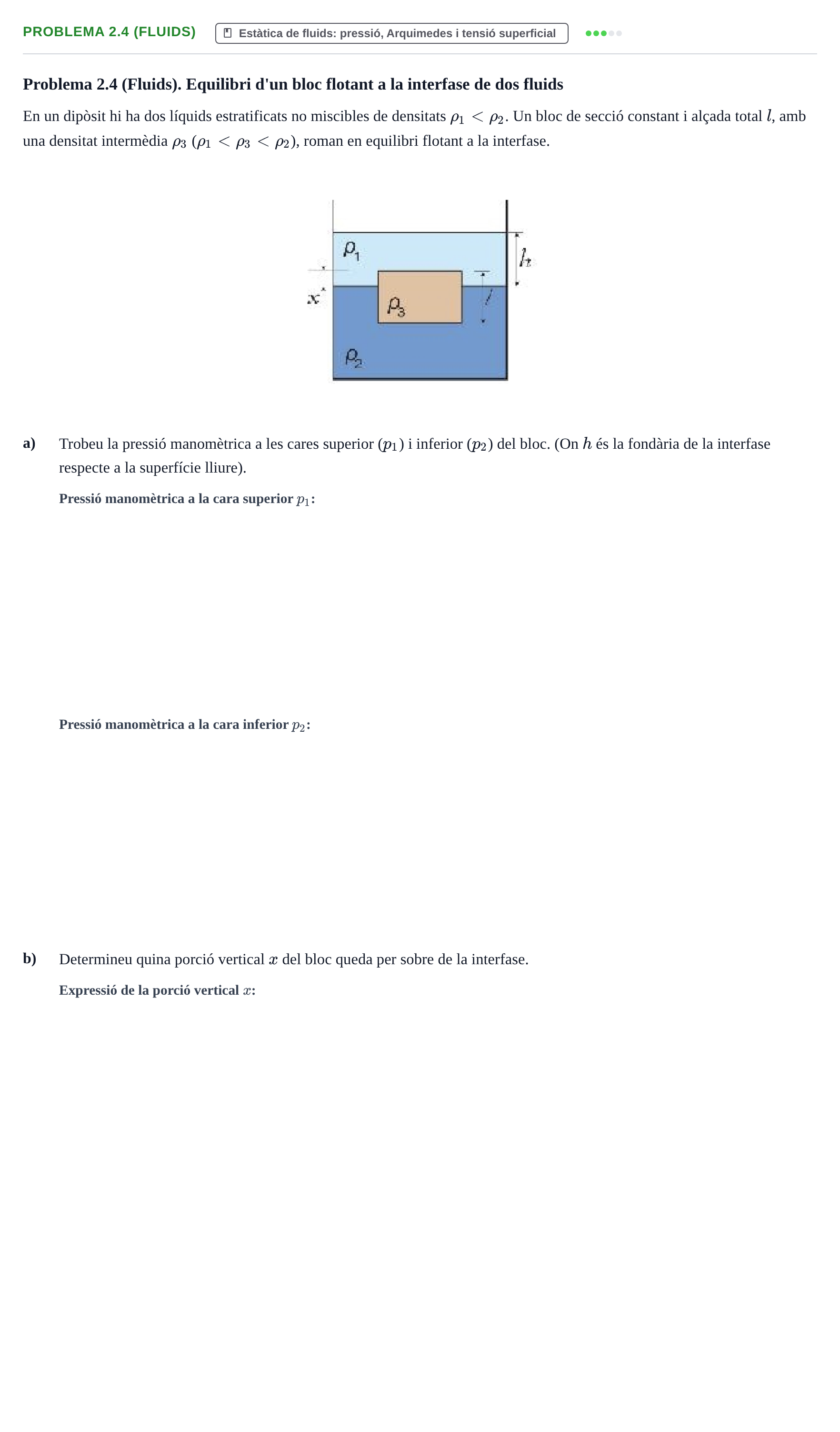 Enunciado: Problema 2.4 (Fluids)