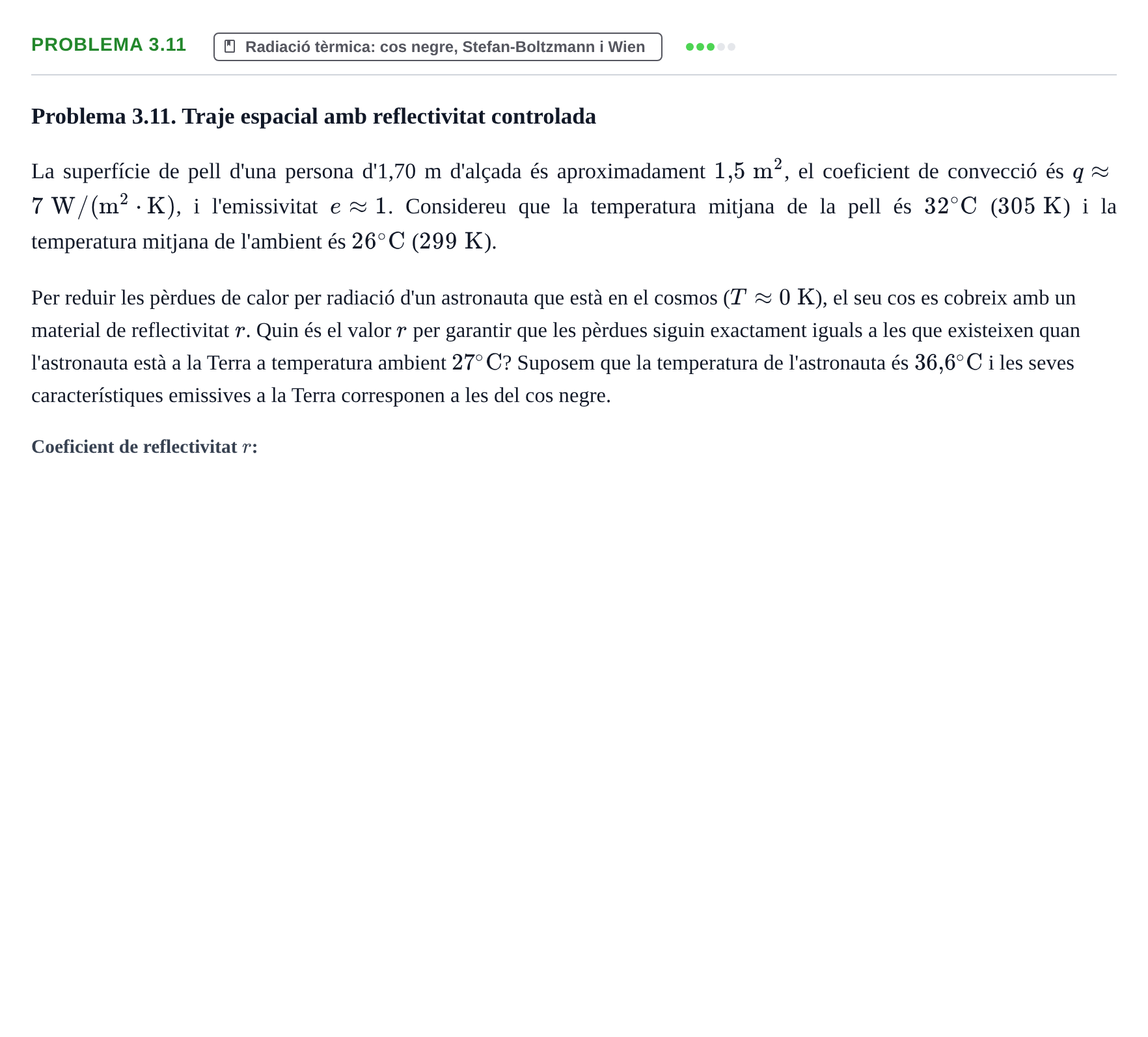 Enunciado: Problema 3.11