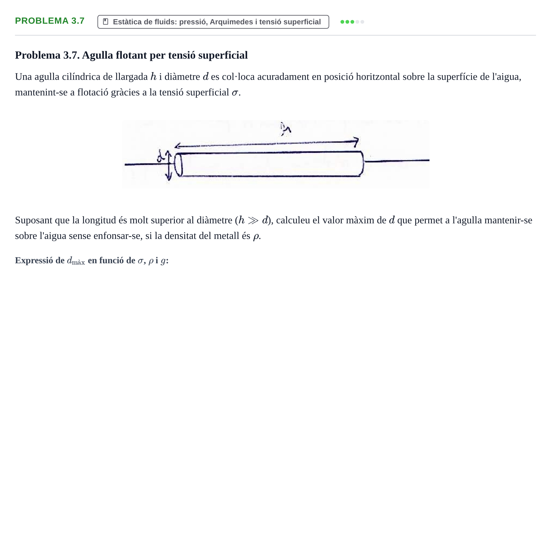 Enunciado: Problema 3.7