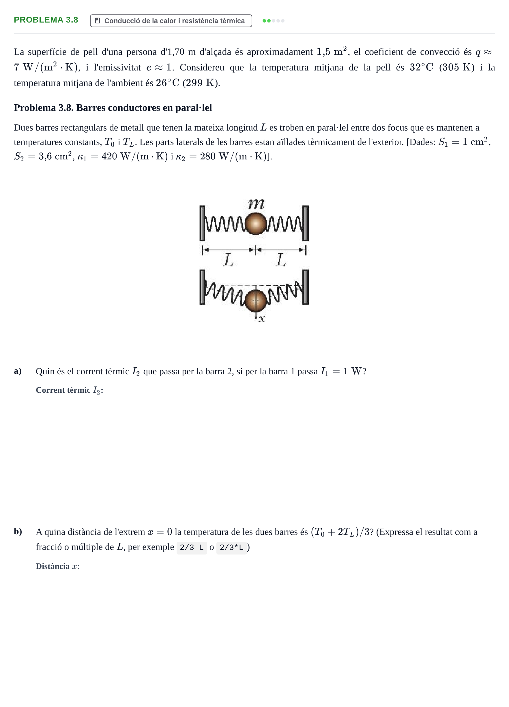 Enunciado: Problema 3.8