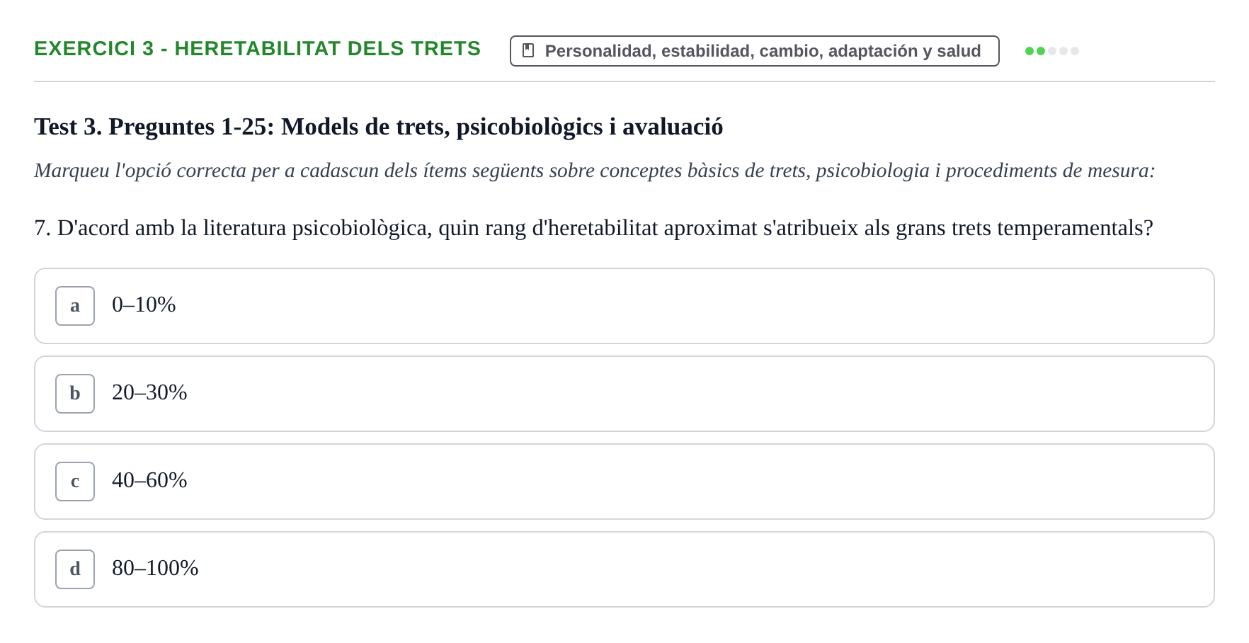 Enunciado: 3 - Heretabilitat dels trets