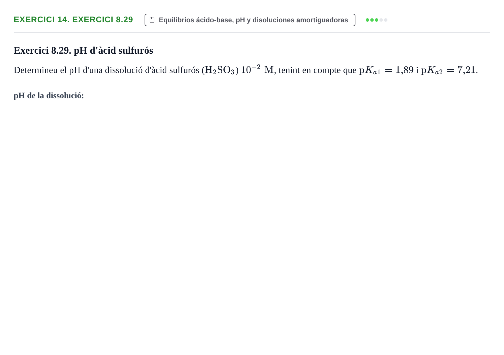 Enunciado: 14. Exercici 8.29