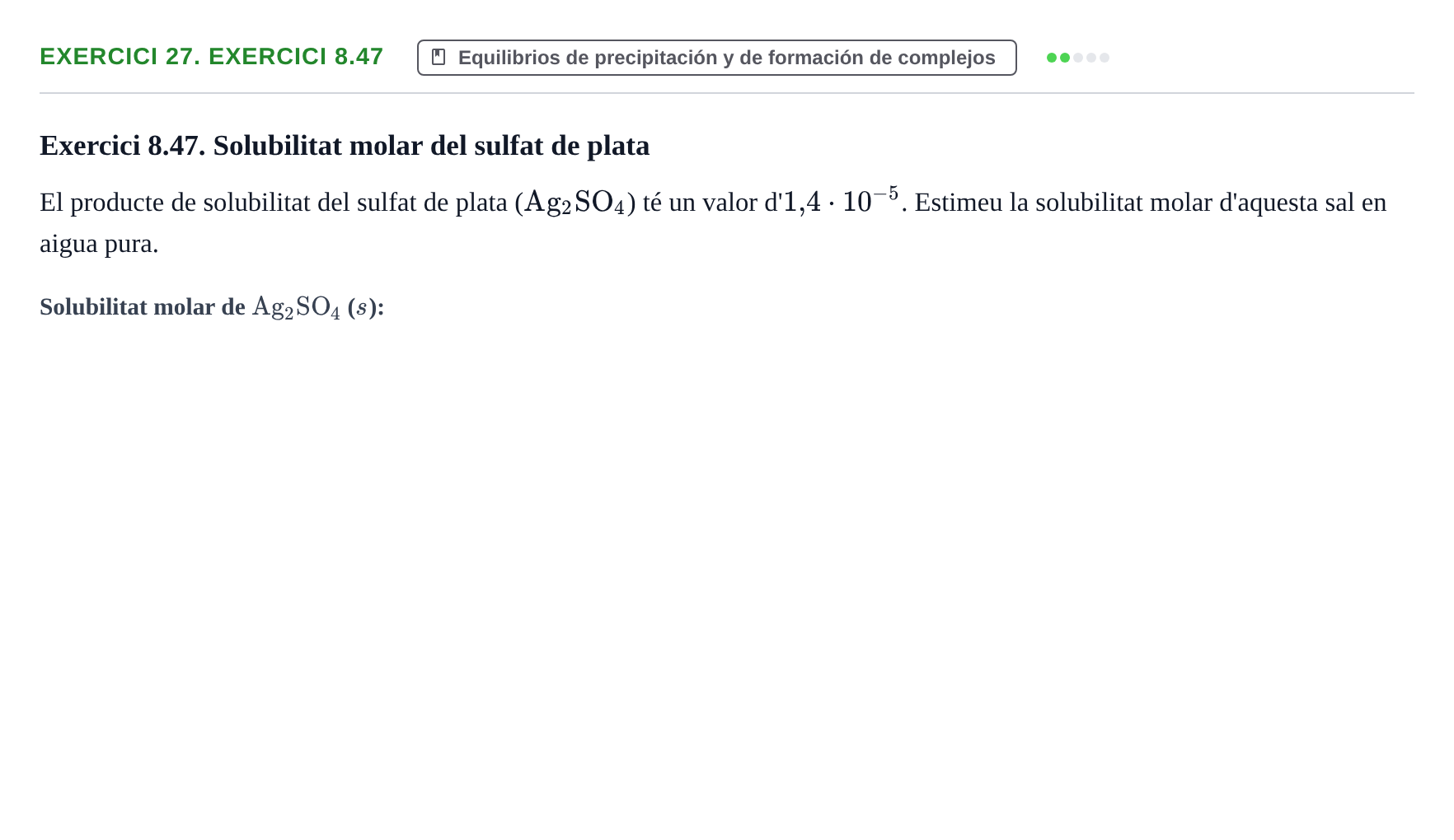 Enunciado: 27. Exercici 8.47