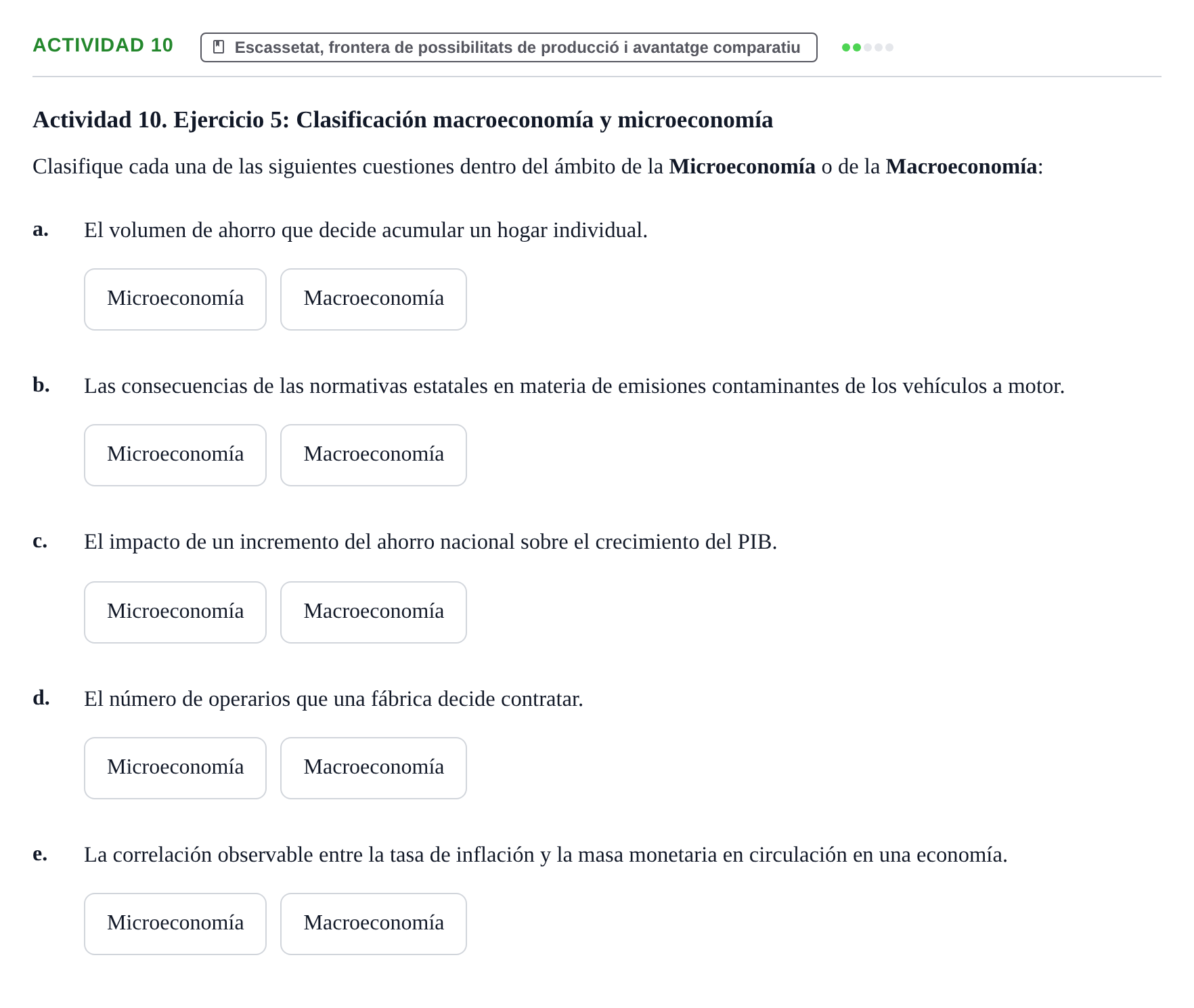 Enunciado: Actividad 10