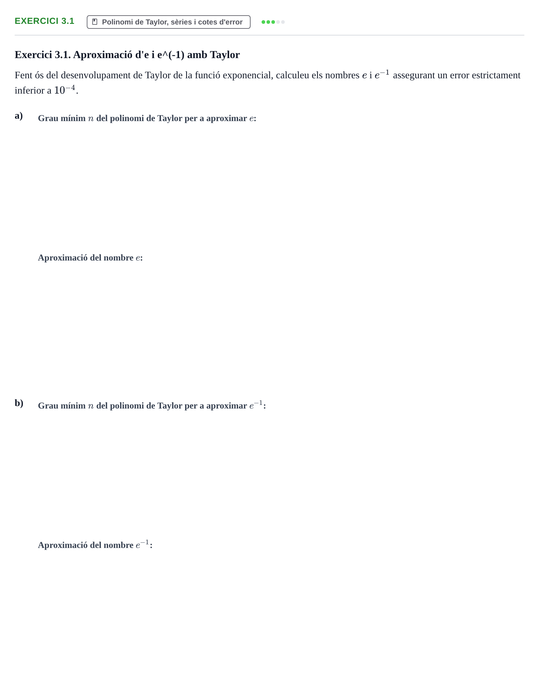 Enunciado: Exercici 3.1