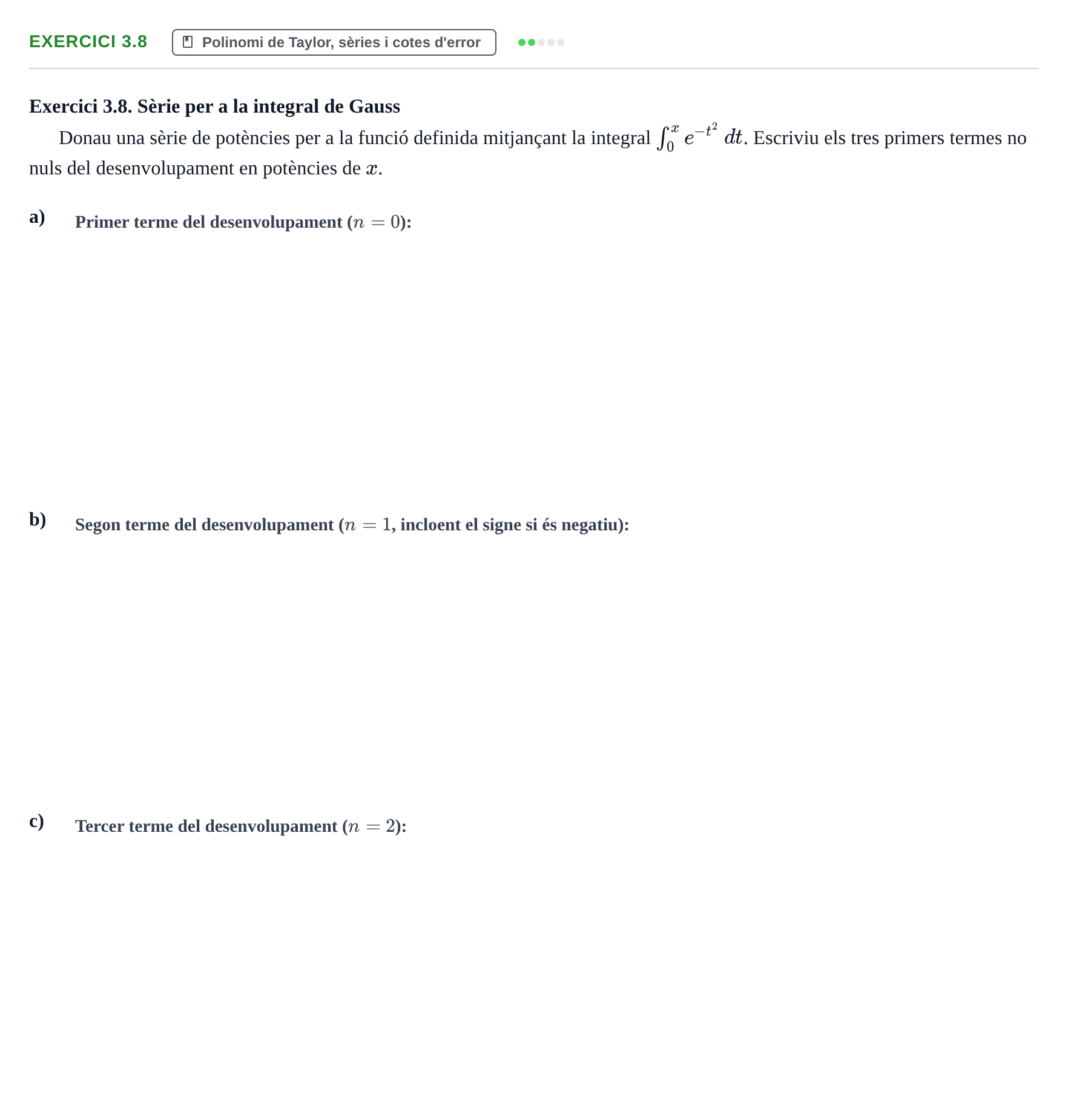 Enunciado: Exercici 3.8