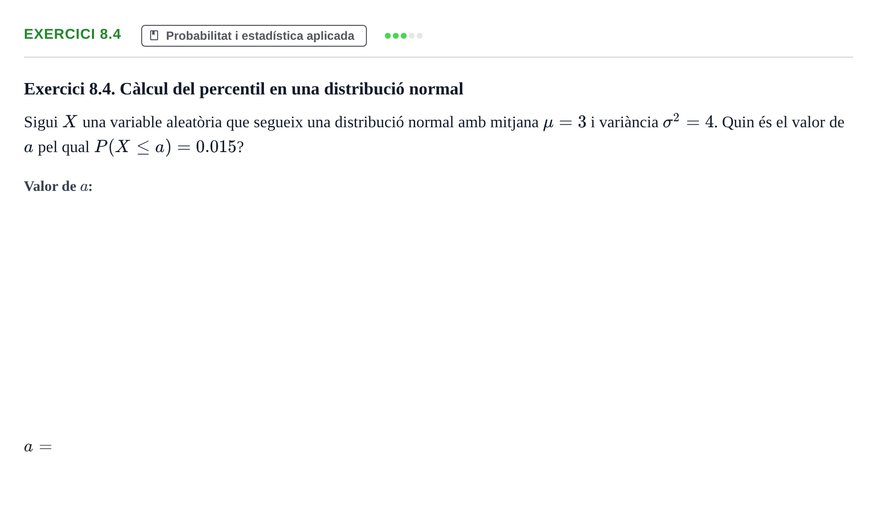Enunciado: Exercici 8.4