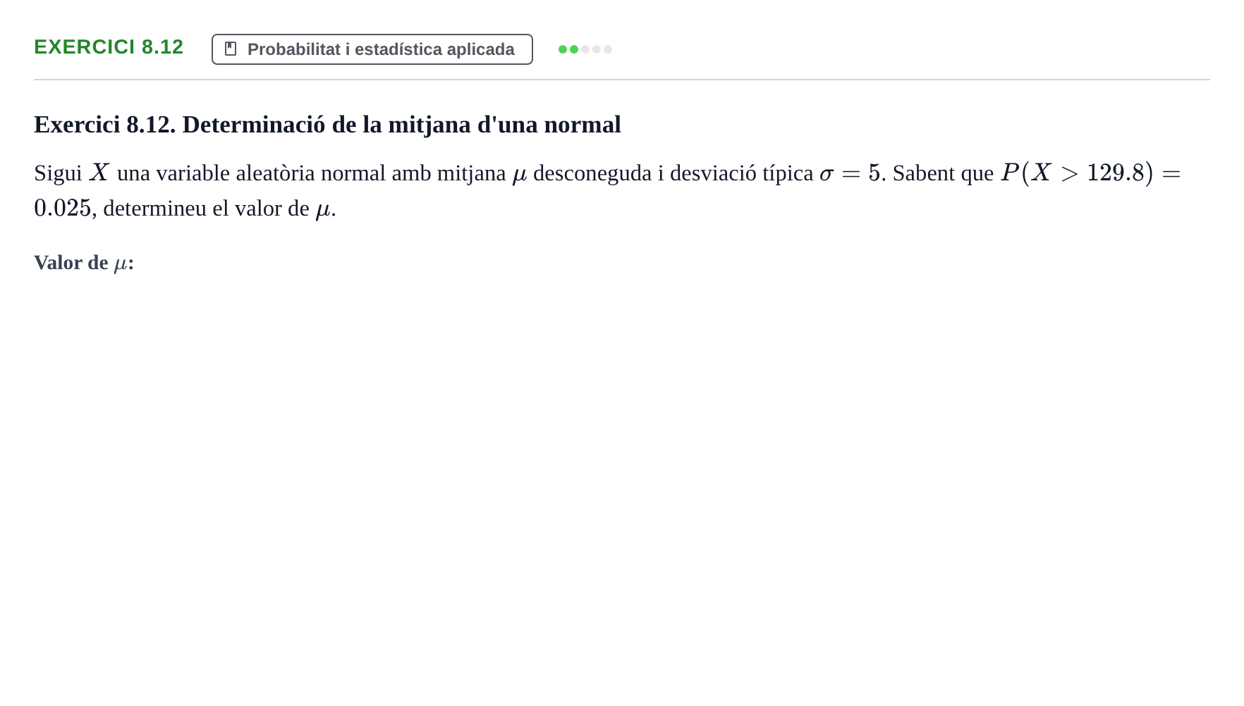 Enunciado: Exercici 8.12