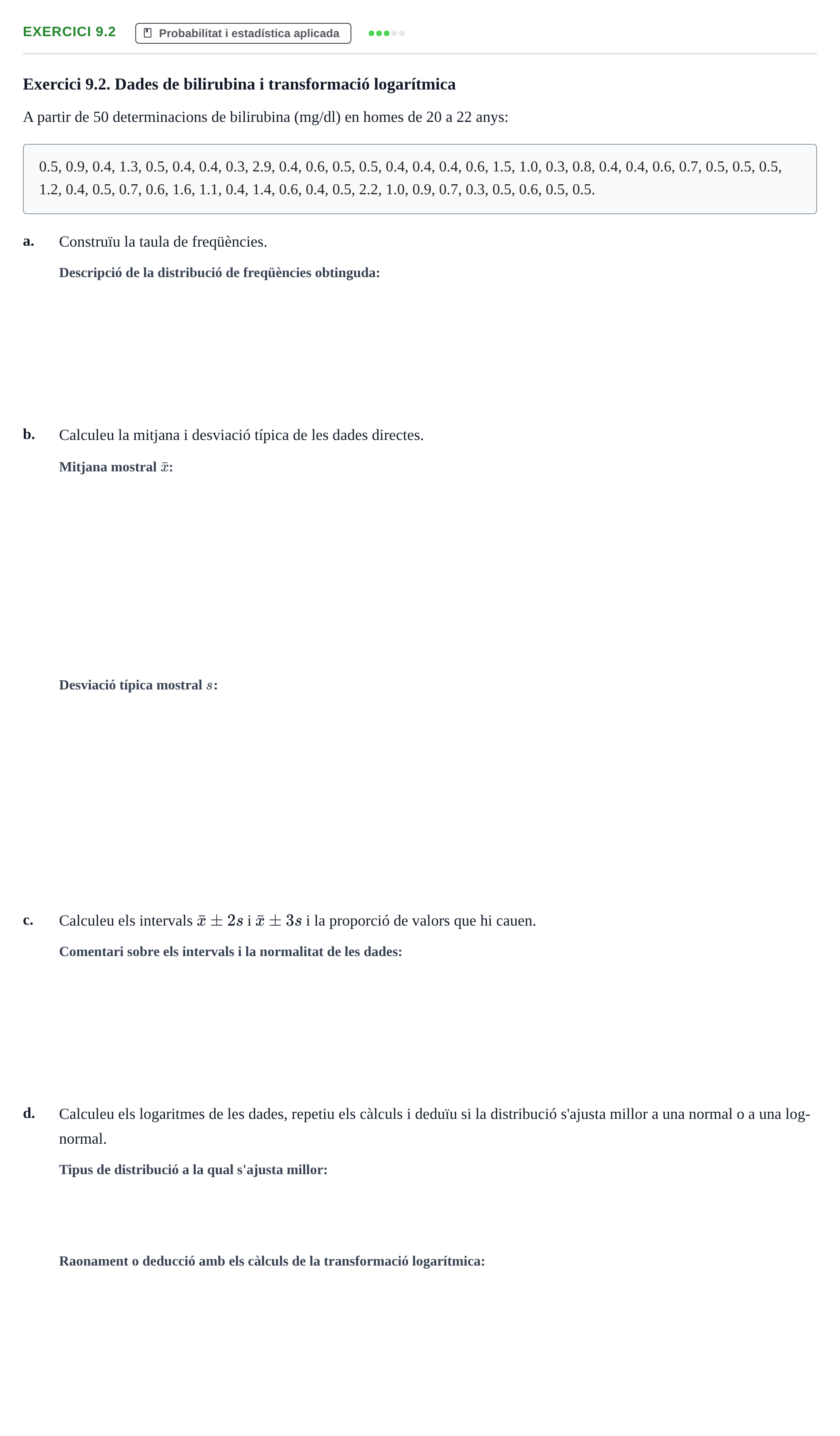 Enunciado: Exercici 9.2